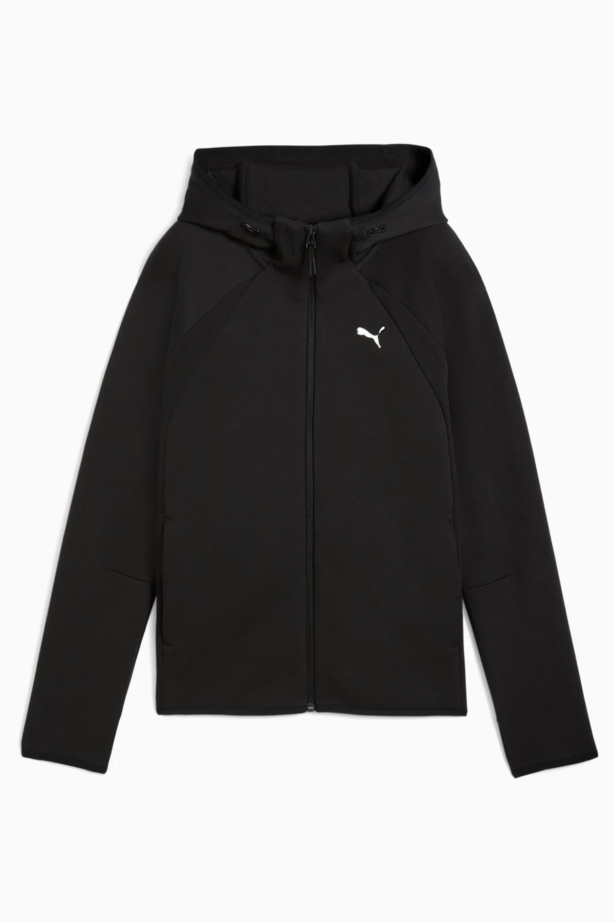 Puma Evostripe Full-Zip Kadın Sweatshirt Siyah