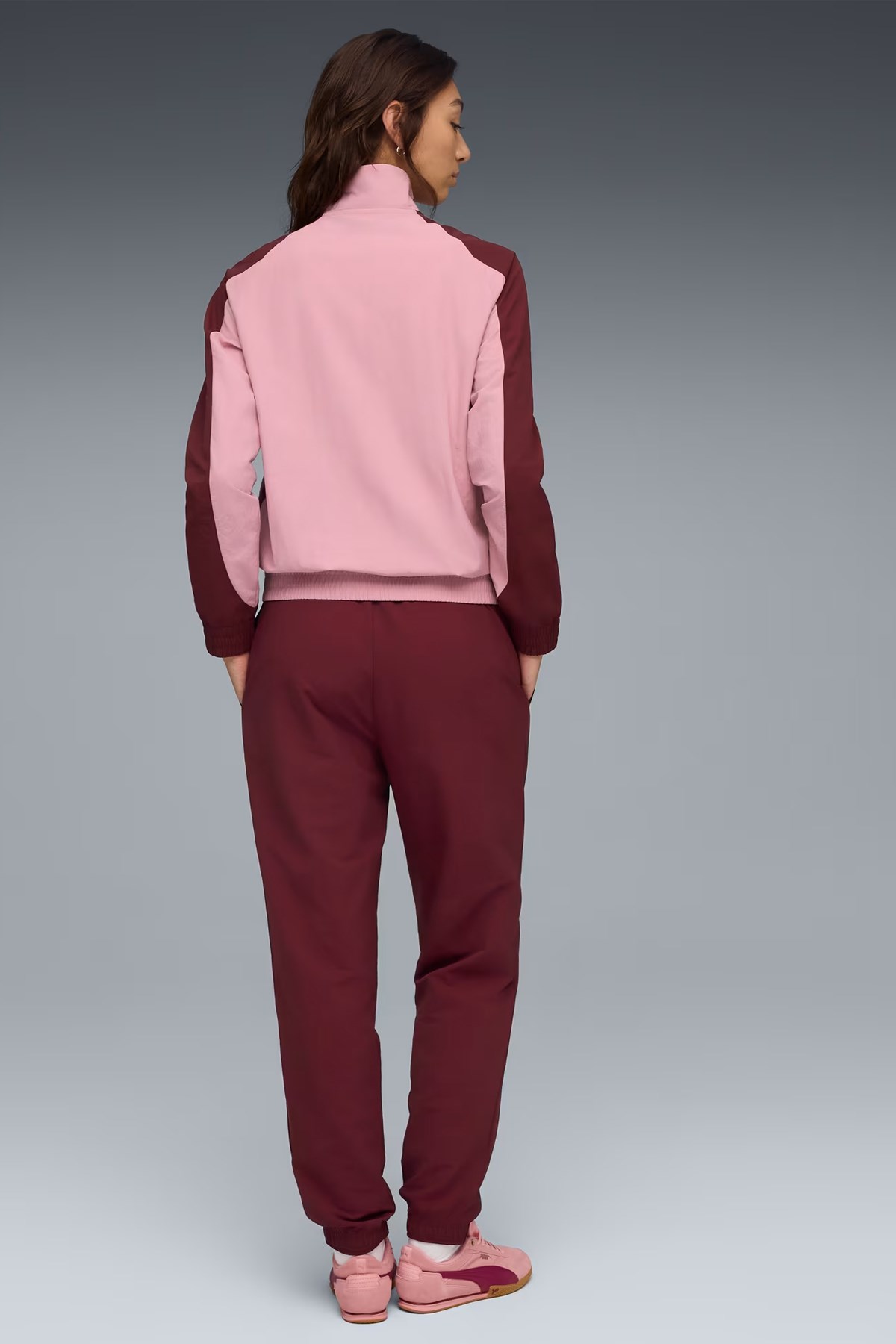 Puma Woven Kadın Eşofman Takımı Bordo