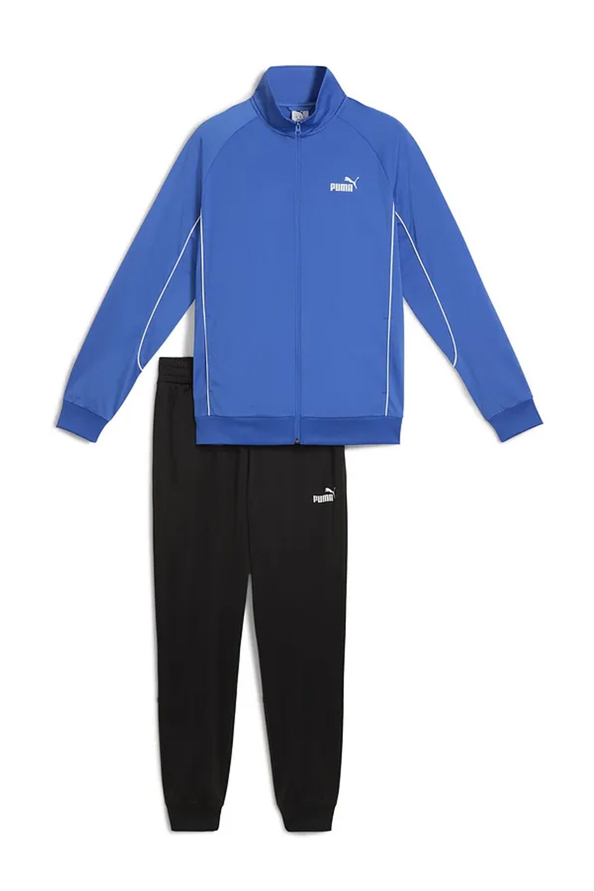 Puma Poly Piping Suit Erkek Eşofman Takımı Mavi