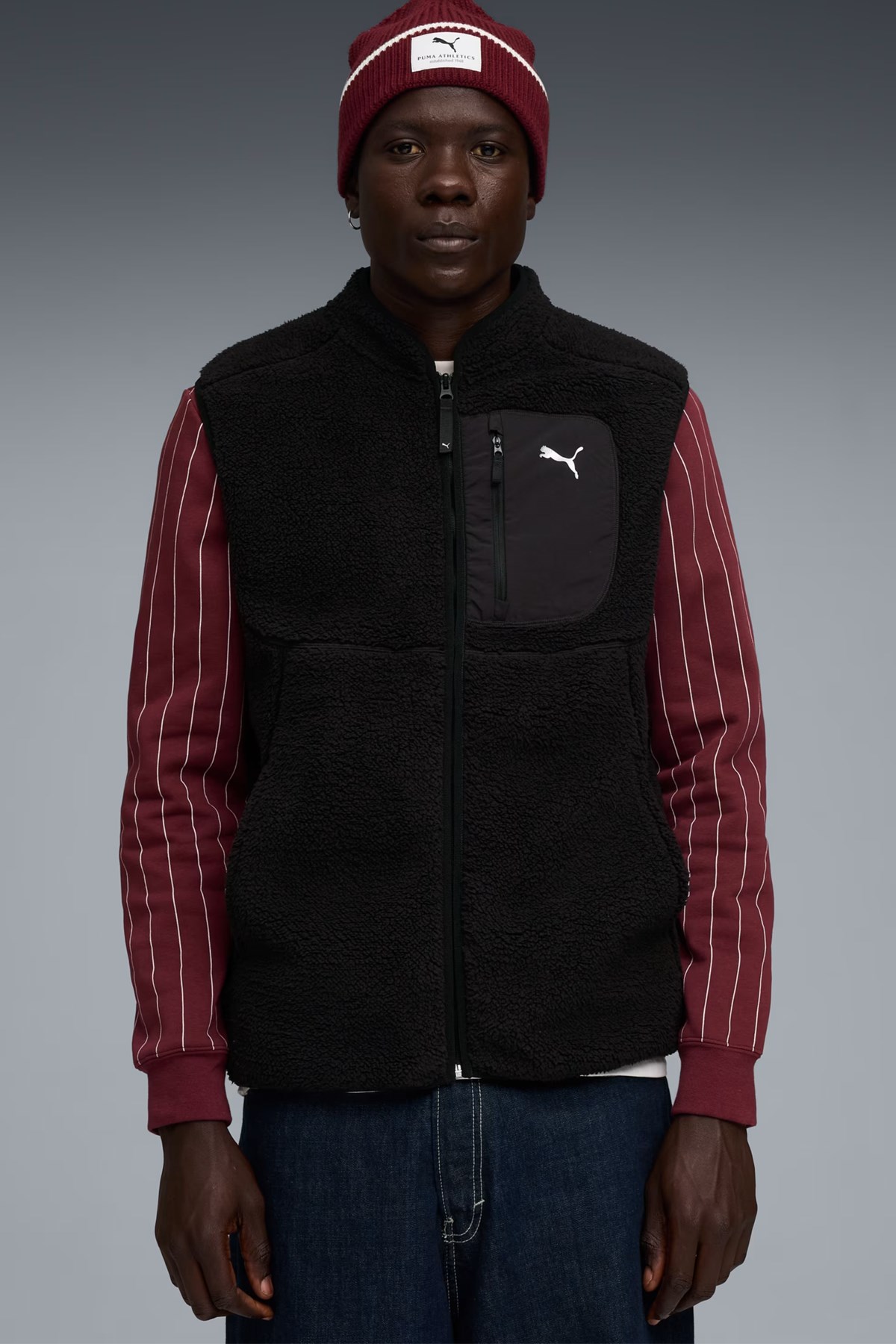 Puma Pumatech Winterized Erkek Sweatshirt Siyah