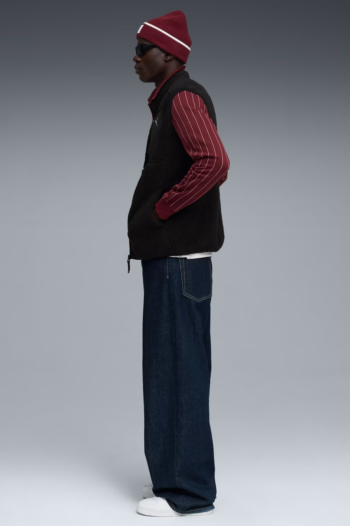 Puma Pumatech Winterized Erkek Sweatshirt Siyah