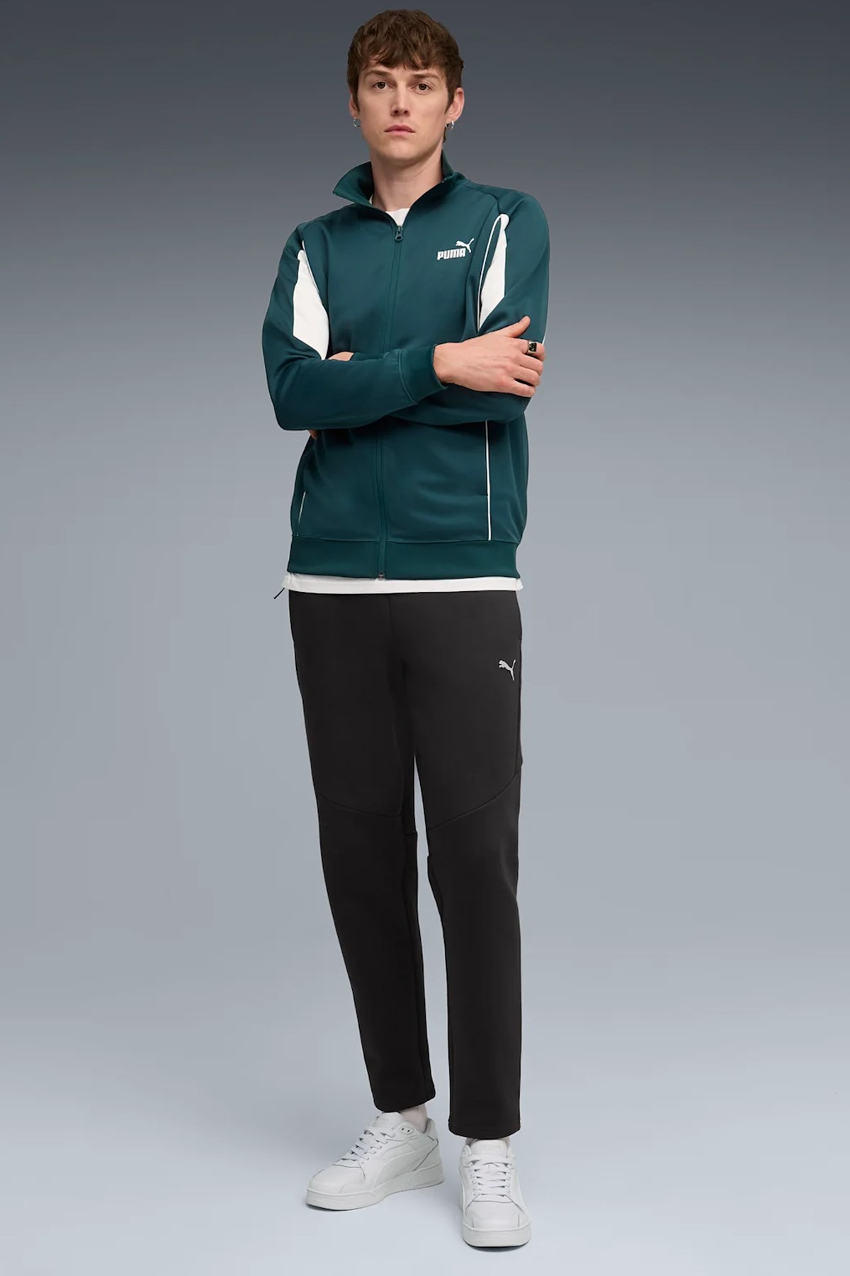 Puma Evostripe Erkek Eşofman Altı Siyah