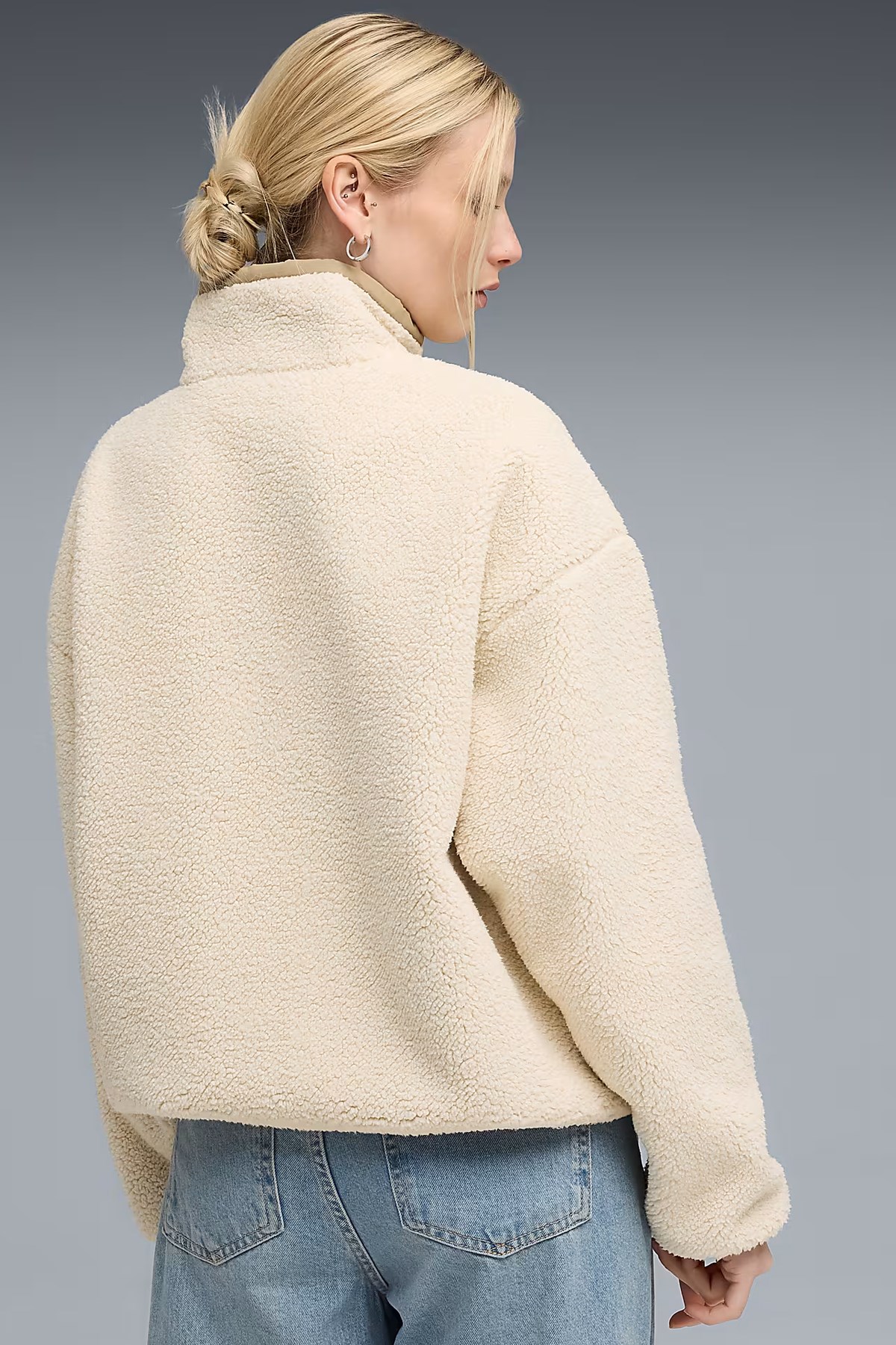 Puma Reversible Sherpa Kadın Ceket Bej
