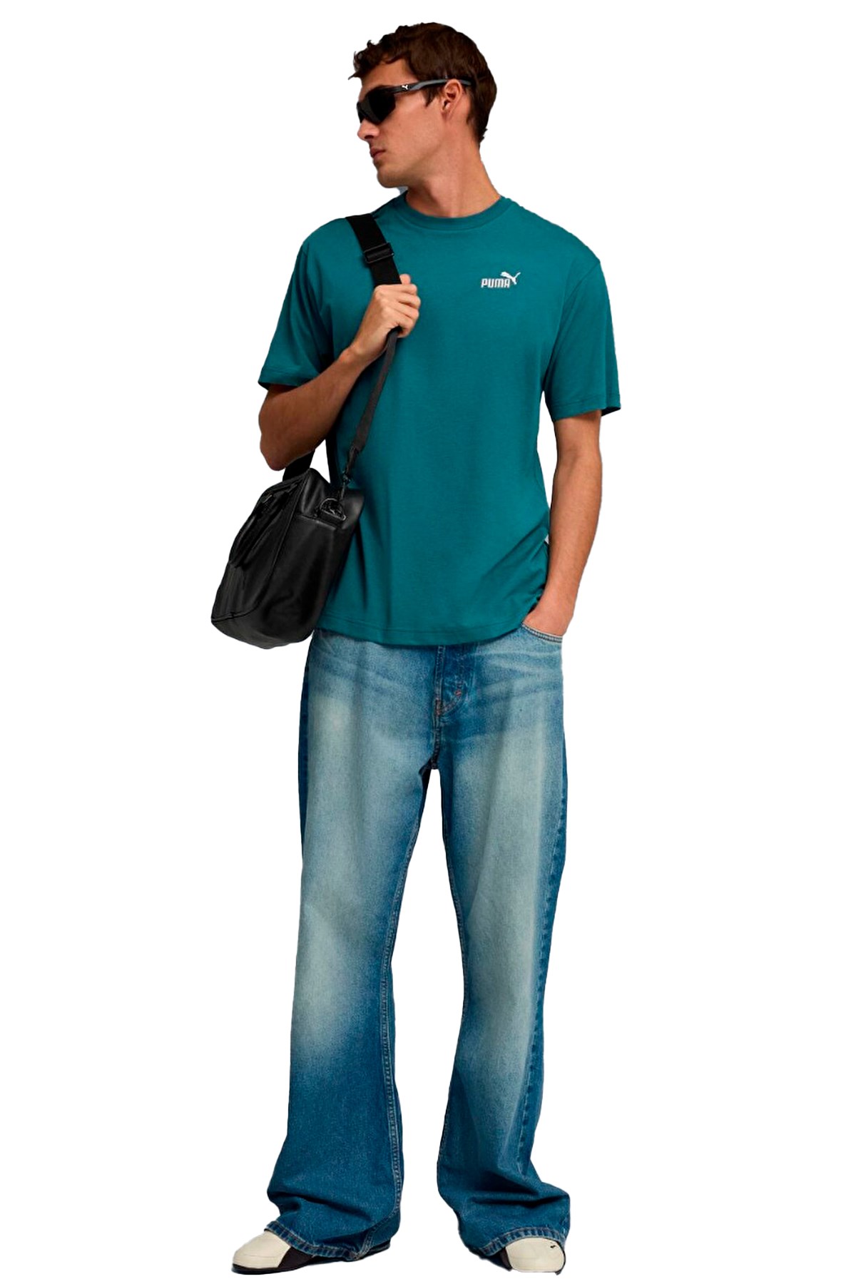 Puma Ess Relaxed Erkek Tişört 68915341 Yeşil