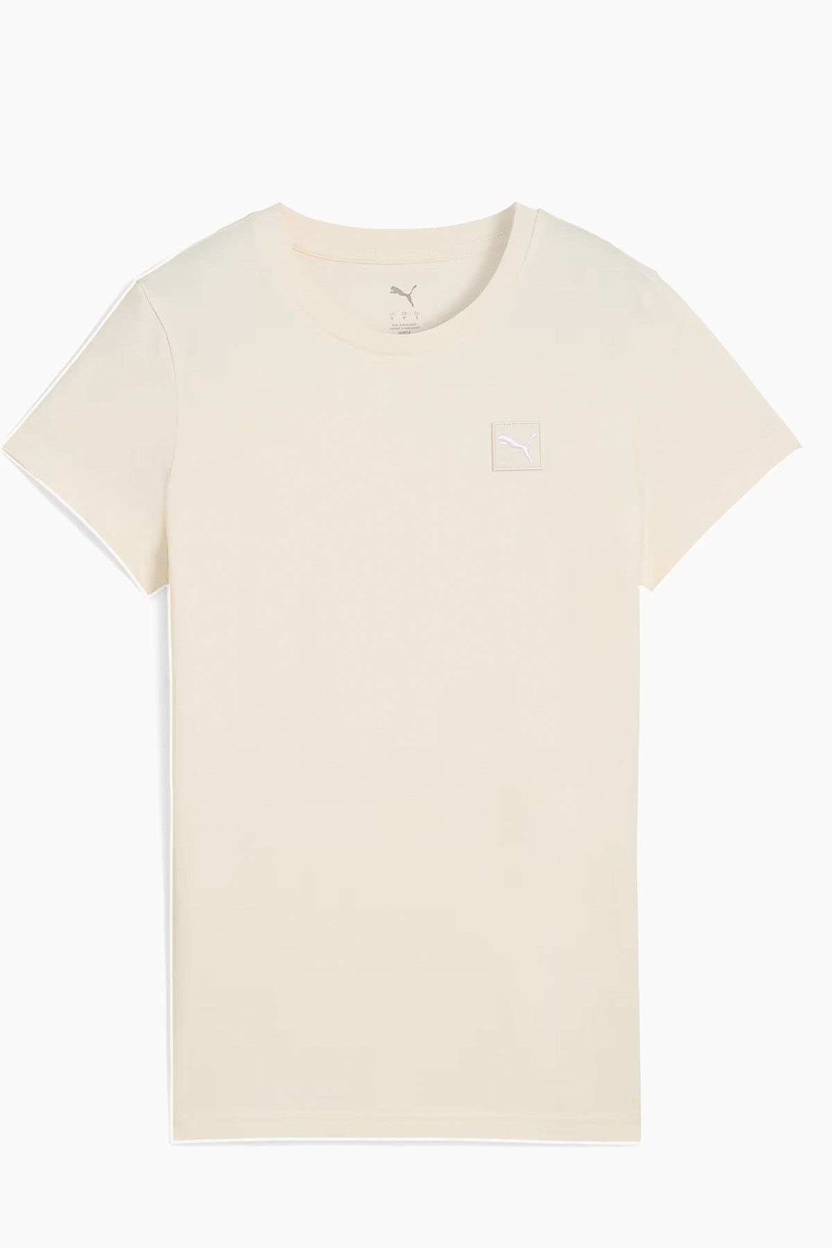 Puma Ess Elevated Kadın Tişört 69089499 Beyaz