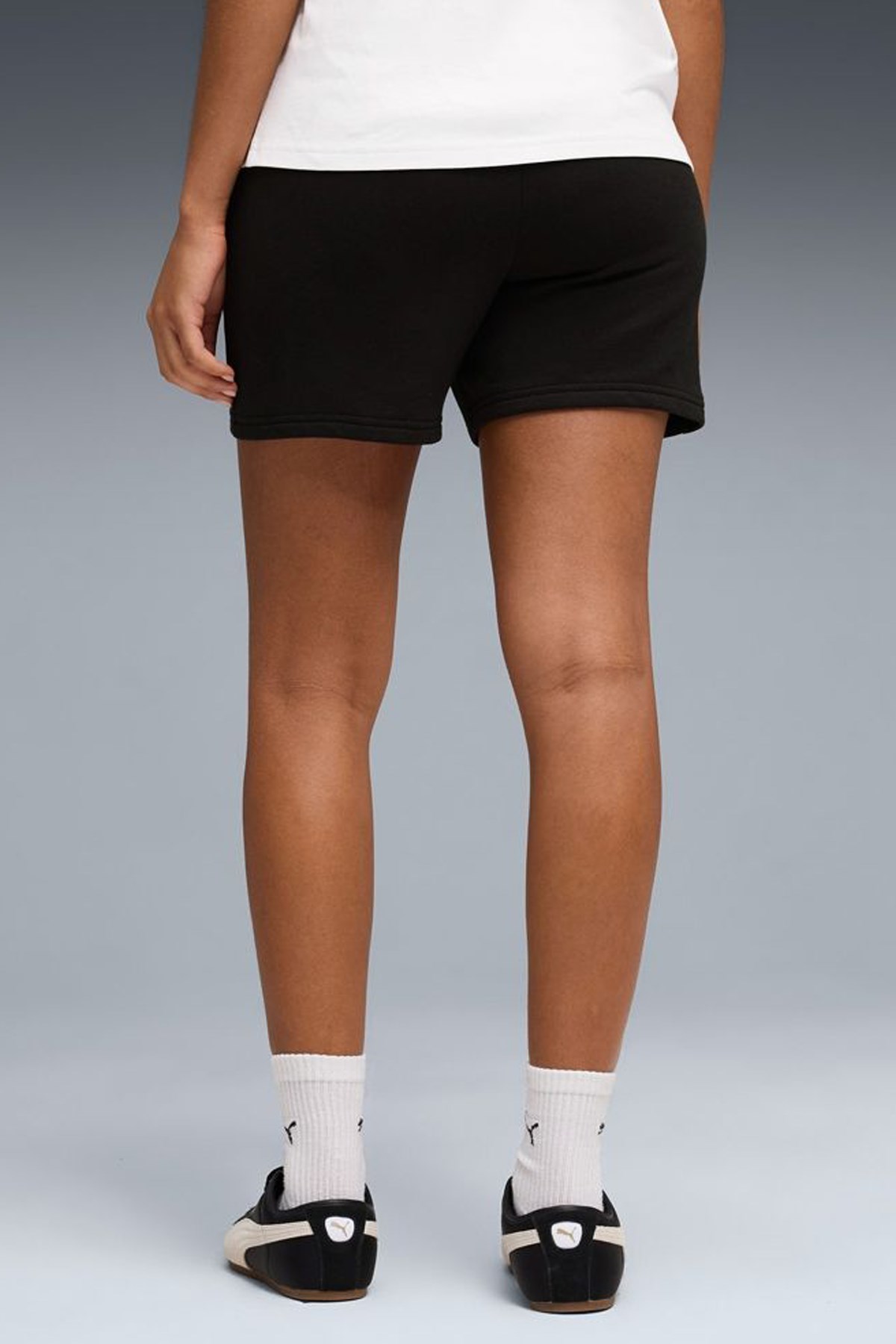 Puma Ess Script Kadın Şort 69176201 Siyah