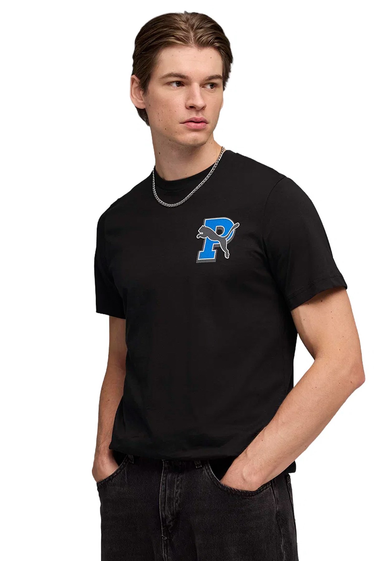Puma Graphic Erkek Tişört 69177601 Siyah