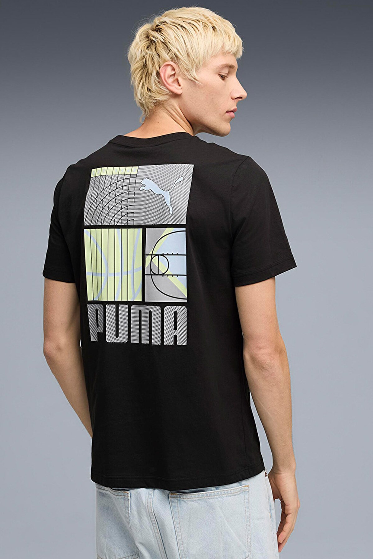 Puma Graphic Erkek Tişört 69178001 Siyah