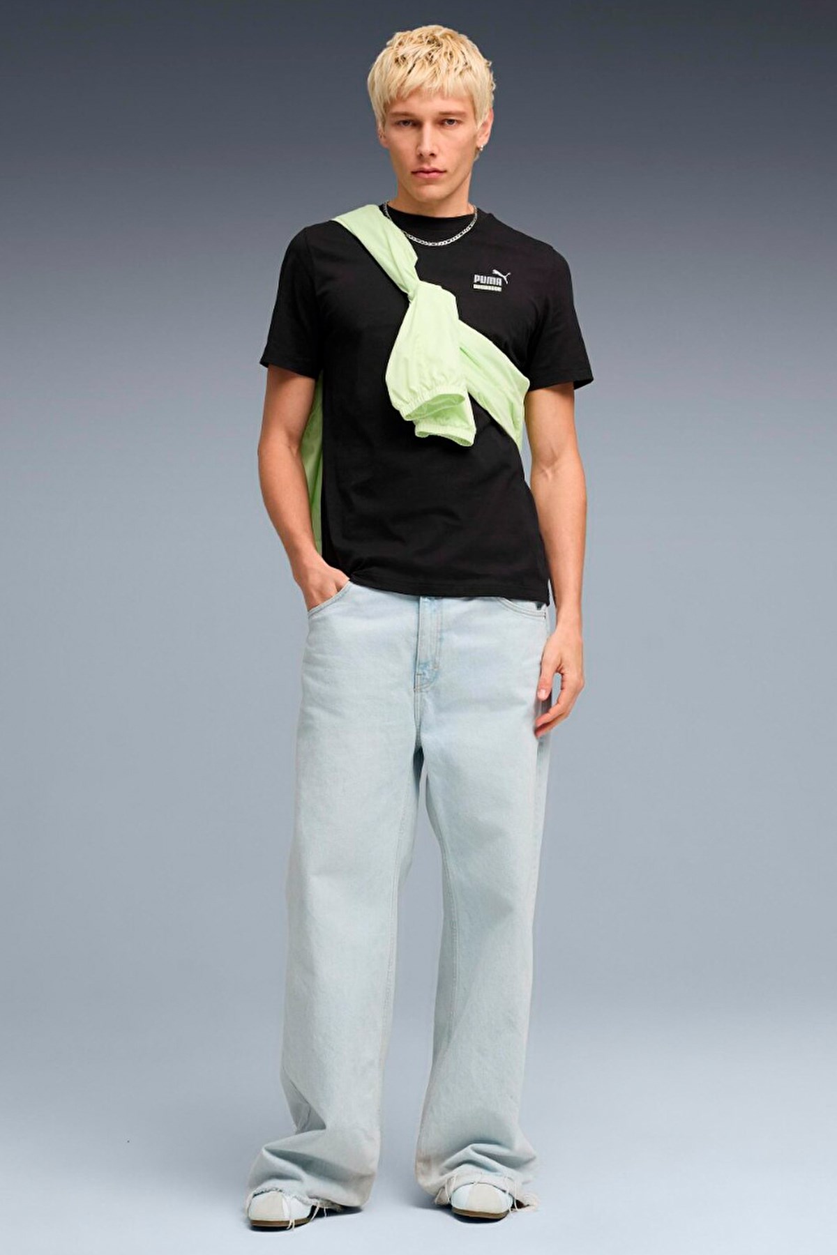 Puma Graphic Erkek Tişört 69178001 Siyah