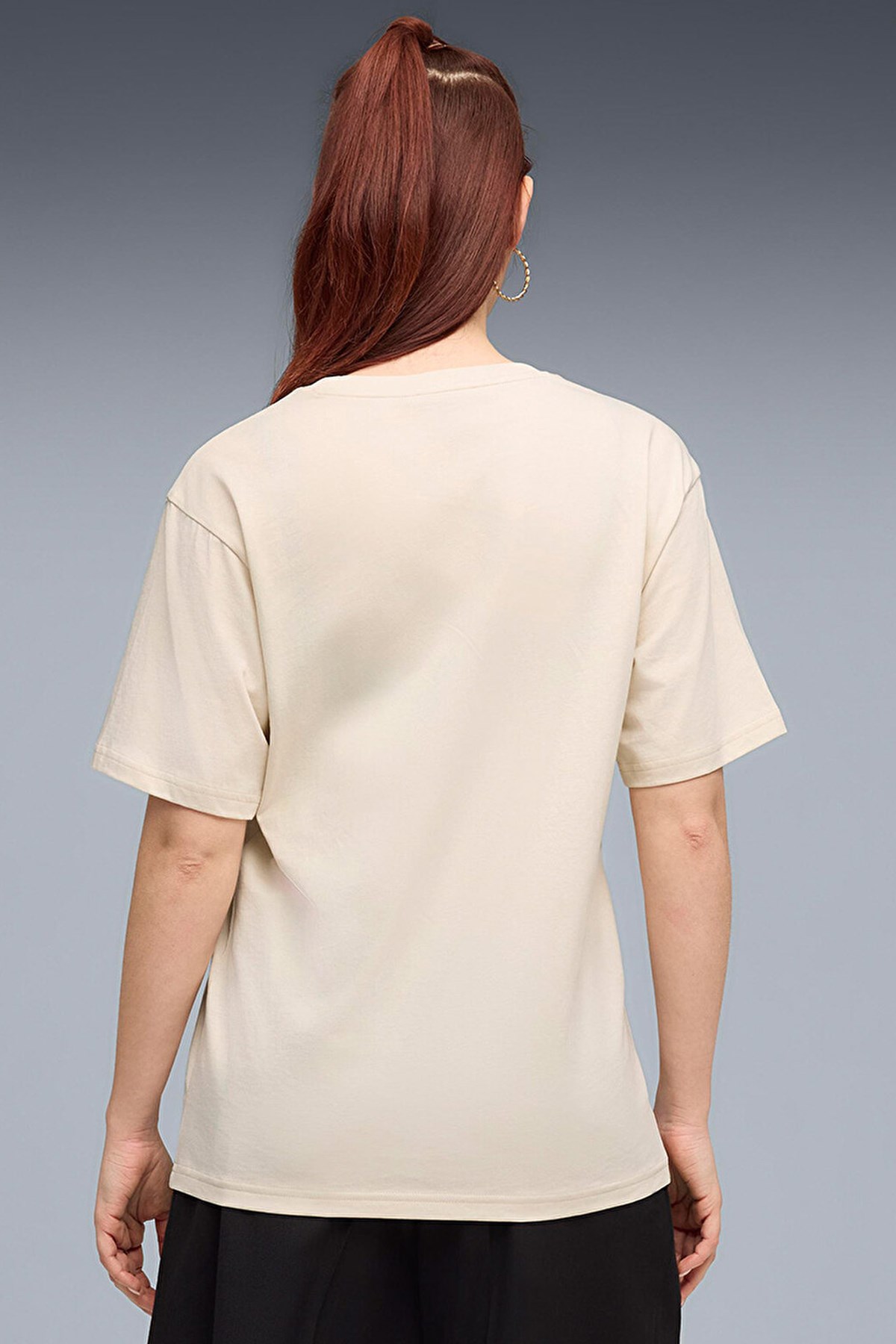 Puma Ess Graphic Animal Kadın Tişört 69182187 Bej