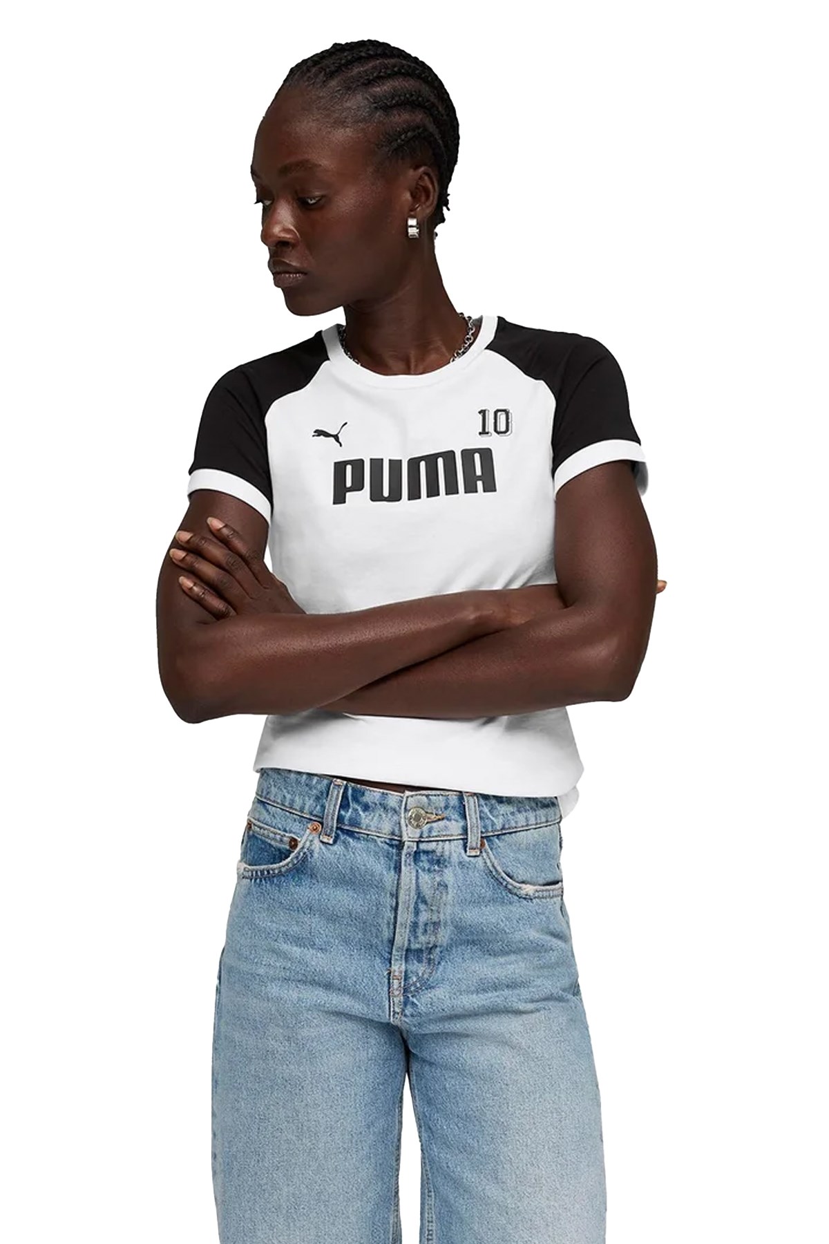 Puma Sport Kadın Tişört 69186202 Beyaz