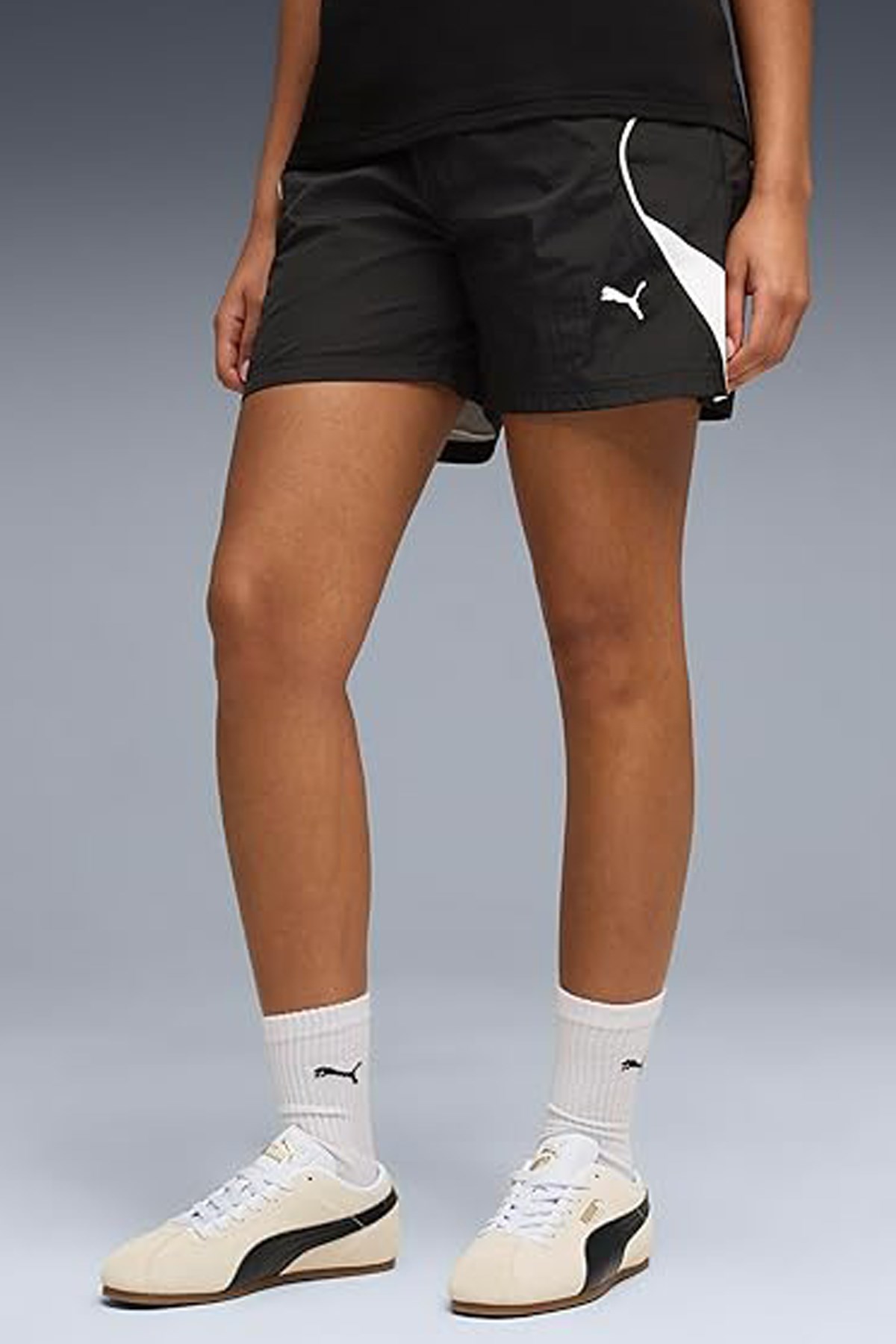 Puma Sport Woven Kadın Şort 69186701 Siyah