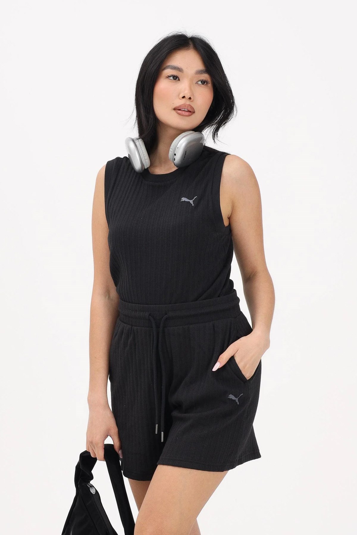Puma Her Kadın Atlet 69189301 Siyah