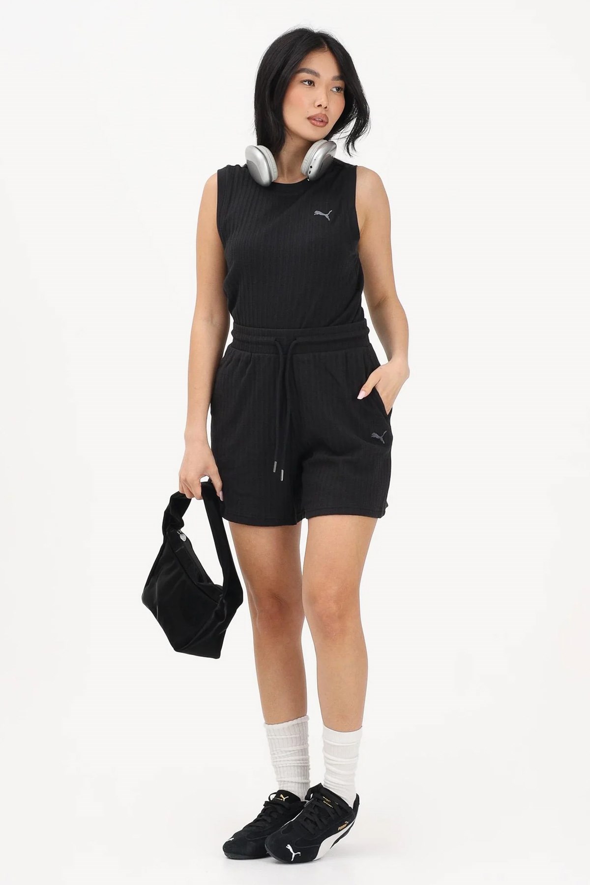 Puma Her Kadın Şort 69239001 Siyah