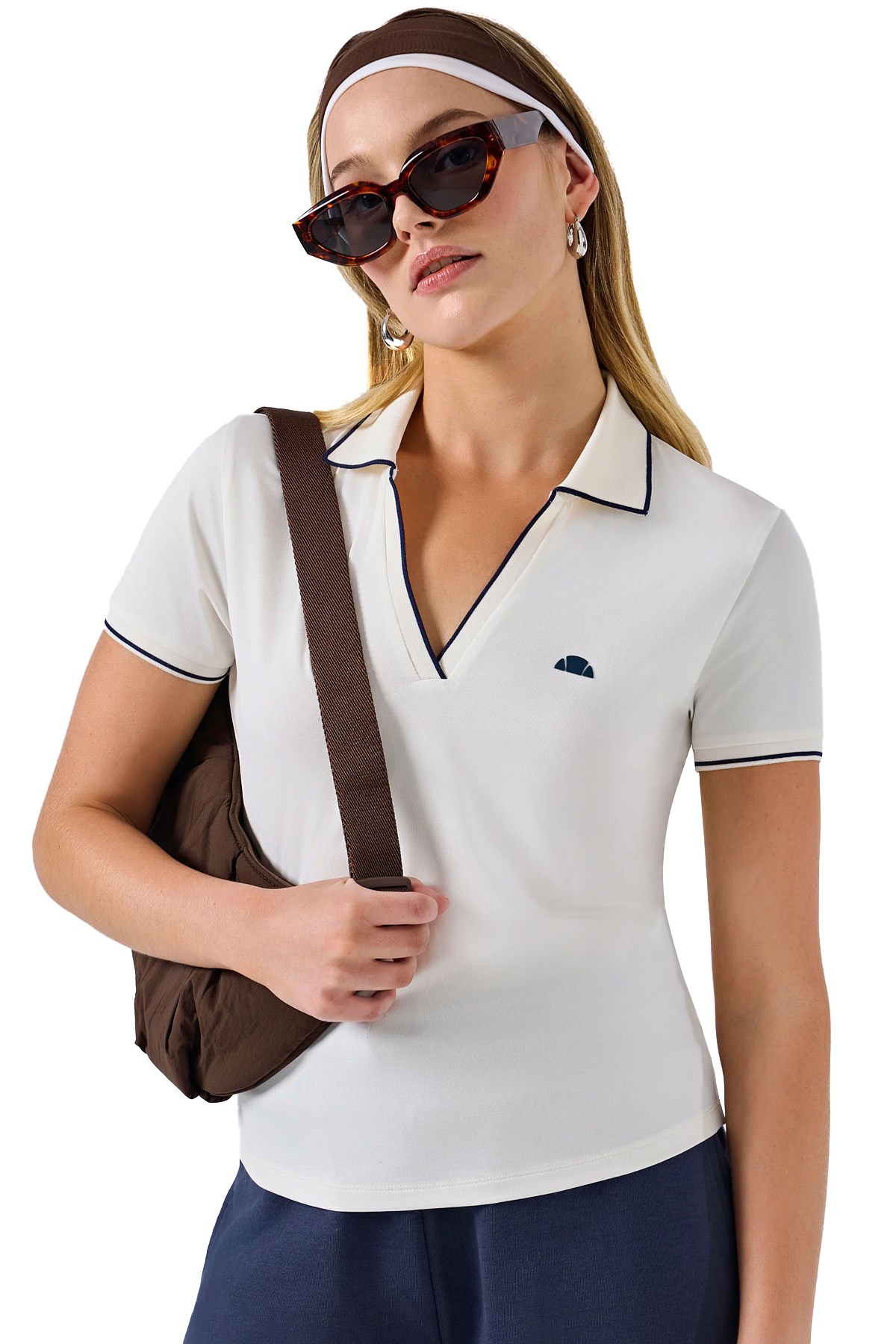 Ellesse Kadın Tişört 6SF5041-OF Beyaz