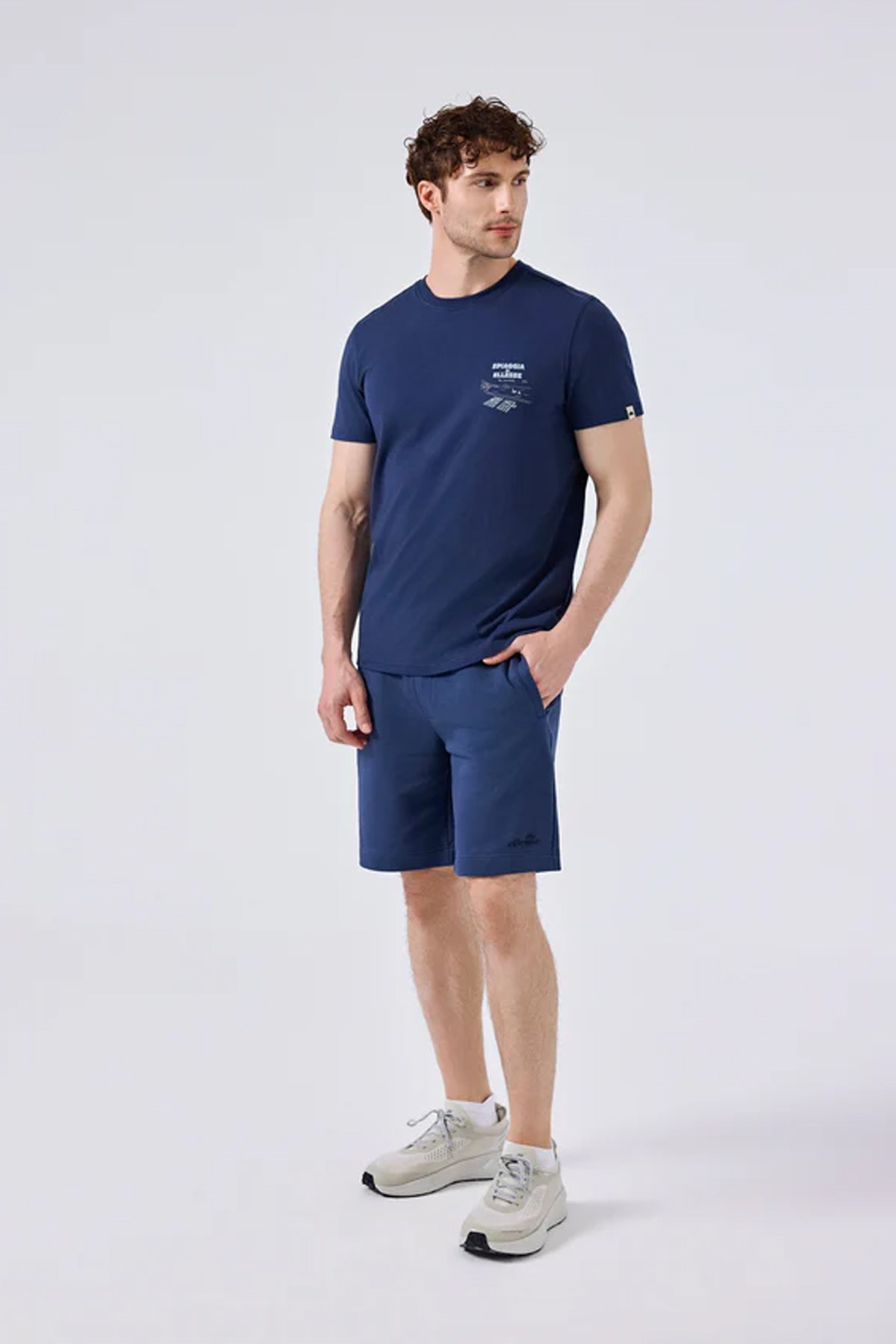 Ellesse Erkek Şort 6SM4010-NV Lacivert