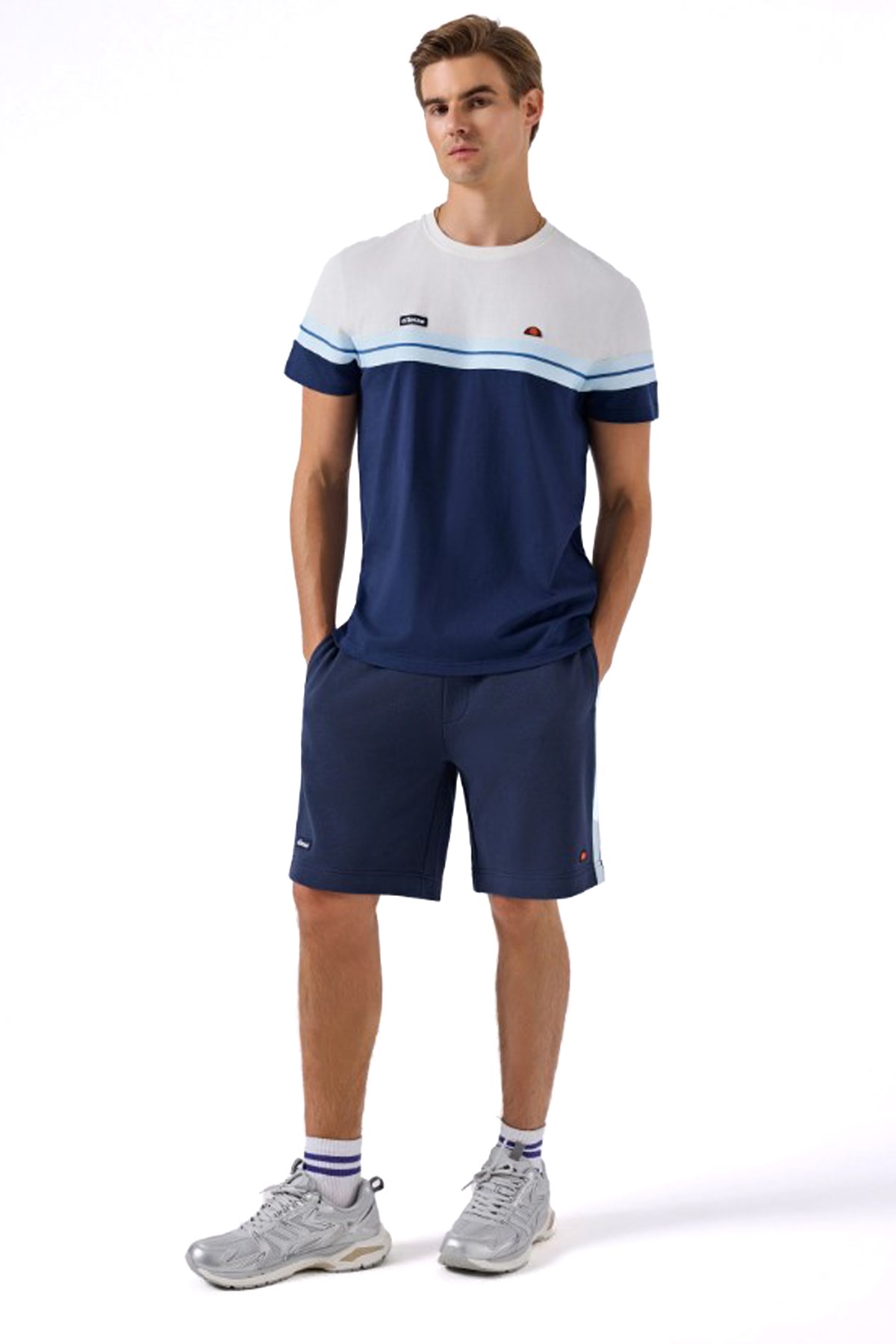 Ellesse Erkek Tişört 6SM5014-NV Lacivert