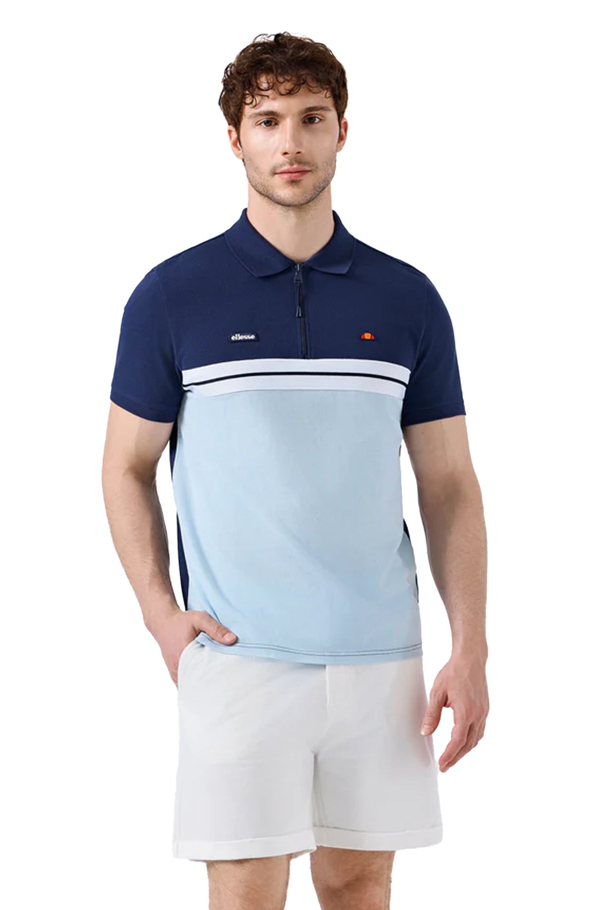 Ellesse Erkek Tişört 6SM5015-BBL Mavi