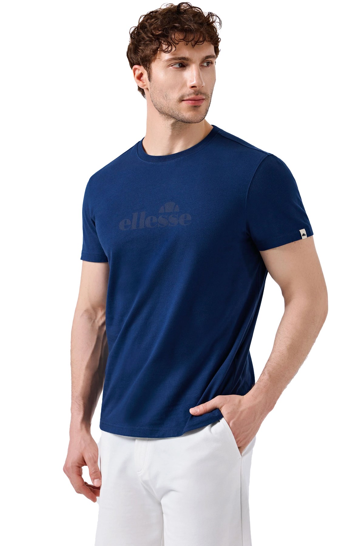 Ellesse Erkek Tişört 6SM5017-NV Lacivert