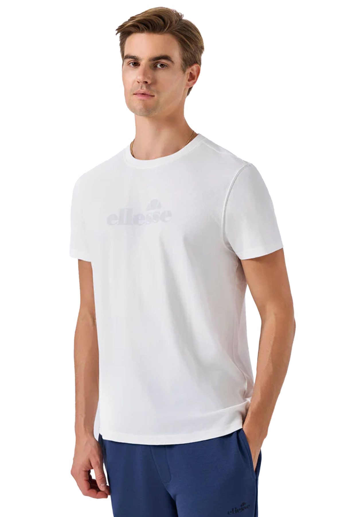 Ellesse Erkek Tişört 6SM5017-OF Beyaz