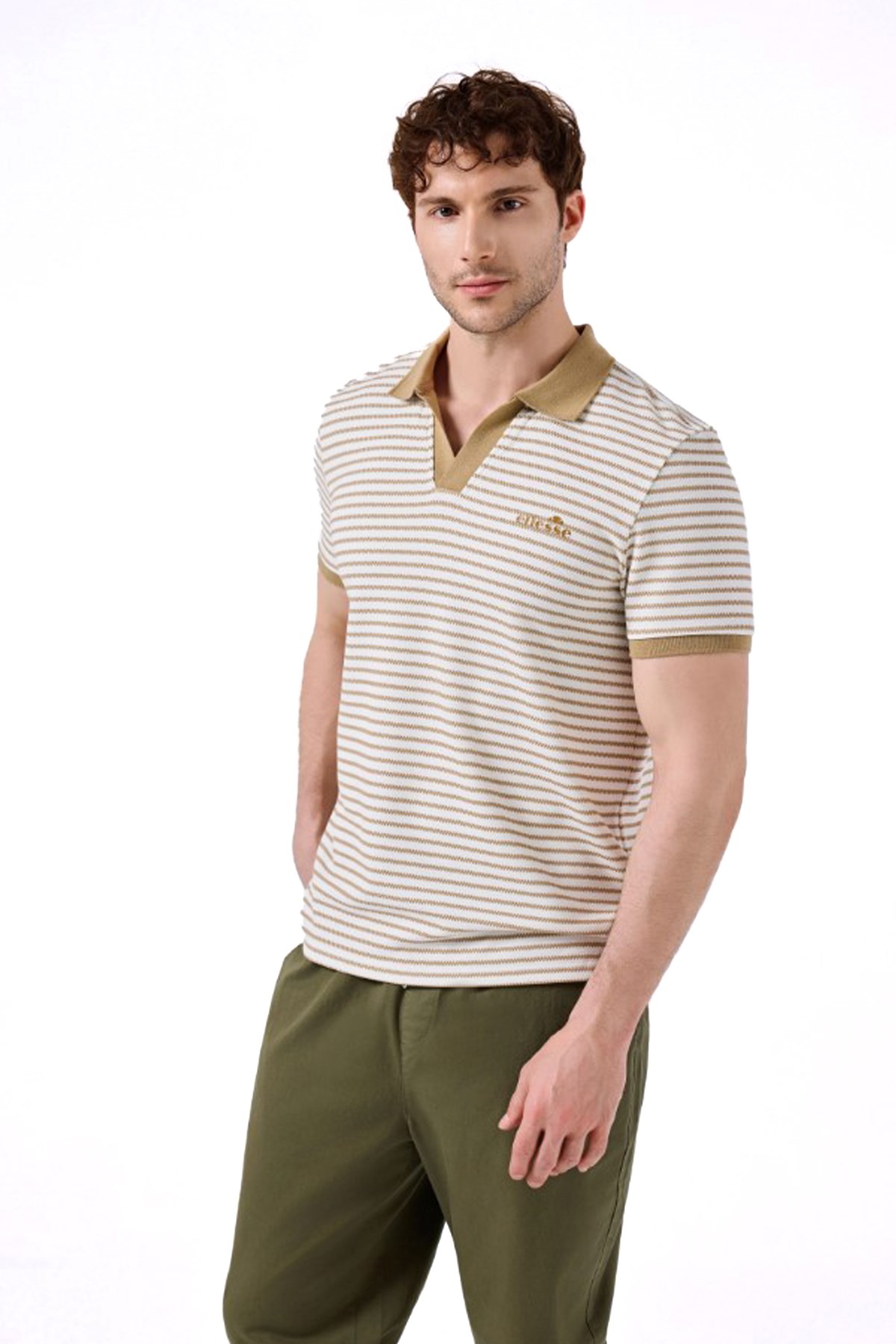 Ellesse Erkek Tişört 6SM5019-BG Bej