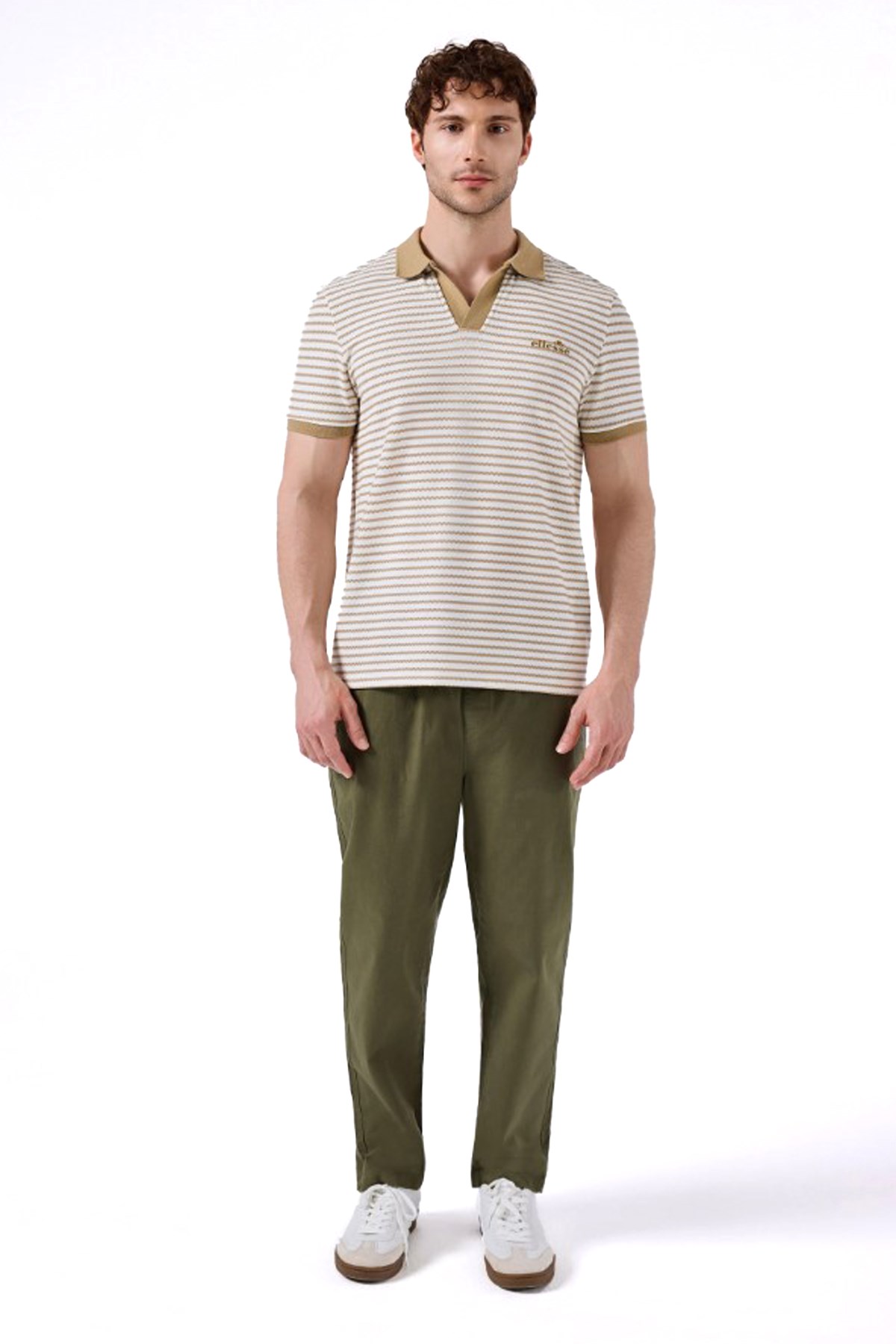 Ellesse Erkek Tişört 6SM5019-BG Bej