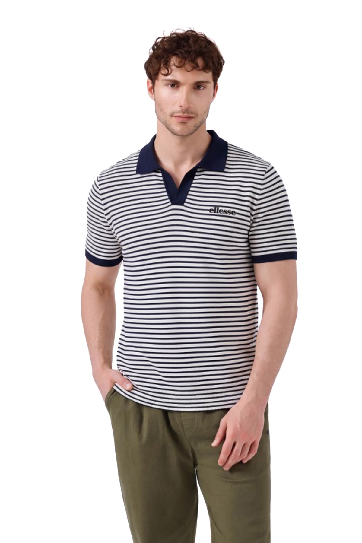 Ellesse Erkek Tişört 6SM5019-NV Lacivert