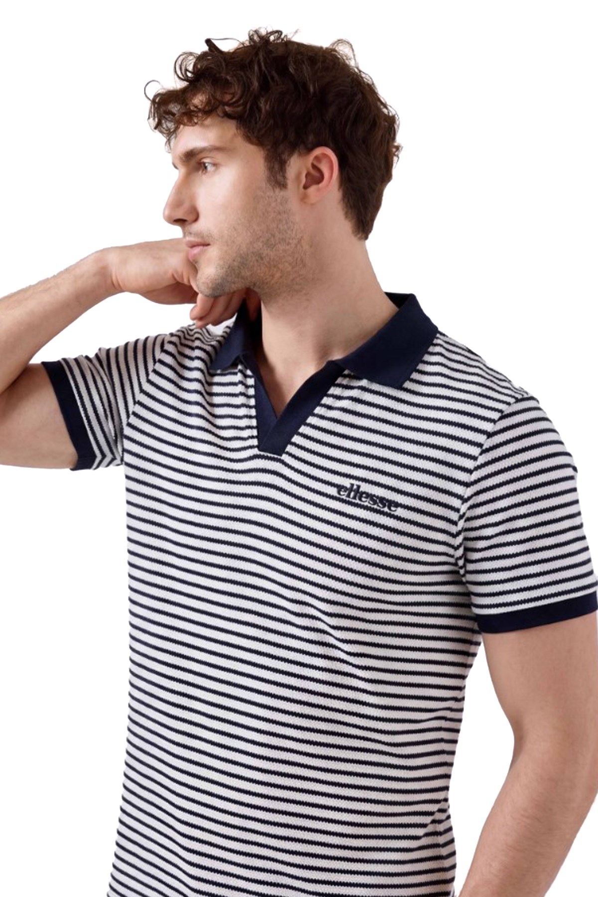 Ellesse Erkek Tişört 6SM5019-NV Lacivert