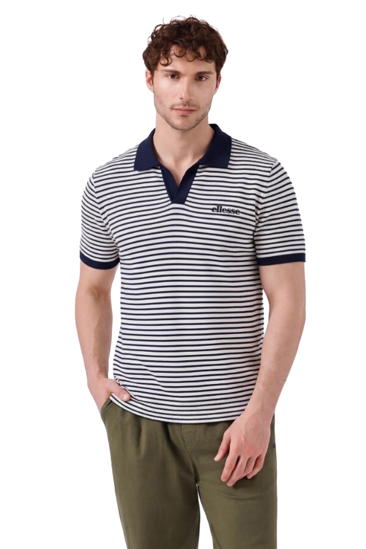 Ellesse Erkek Tişört 6SM5019-NV Lacivert