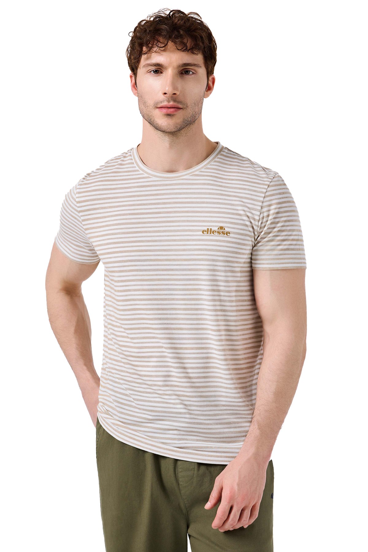 Ellesse Erkek Tişört 6SM5021-BG Bej