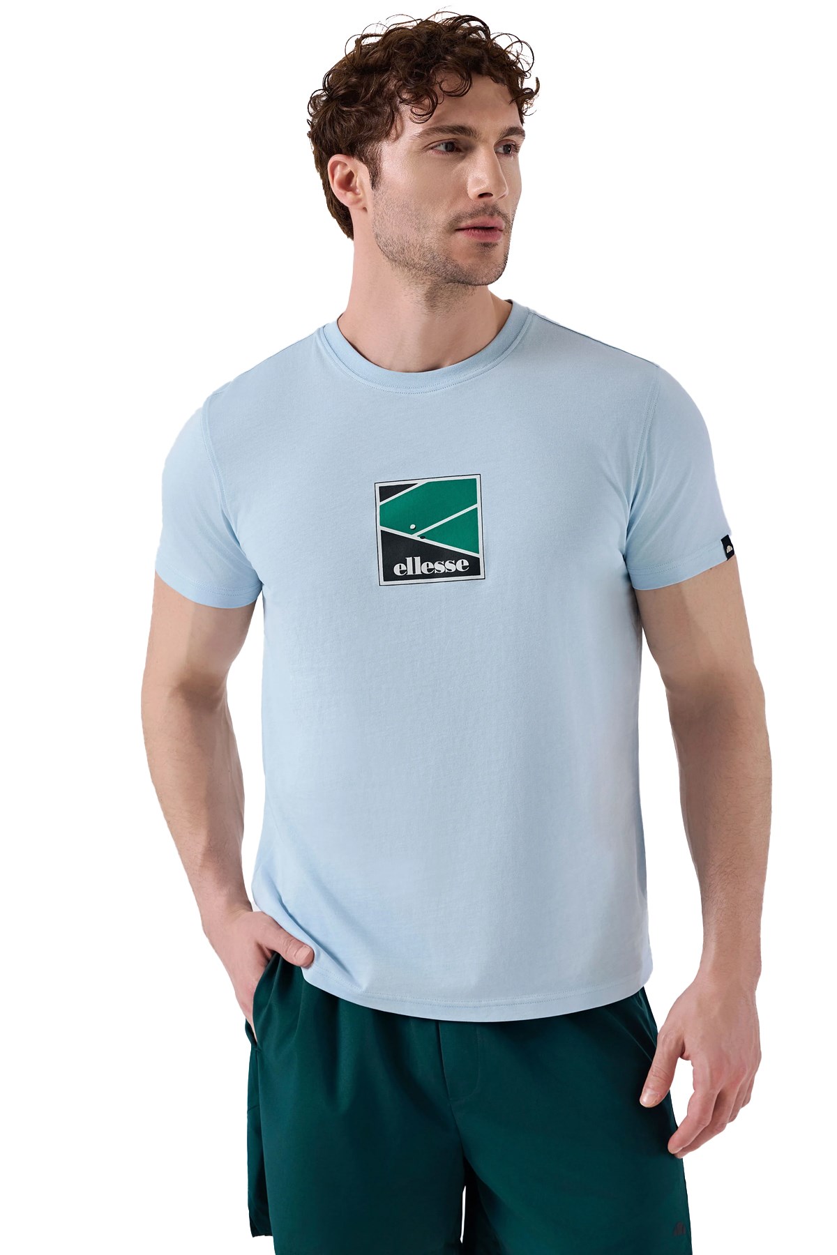 Ellesse Erkek Tişört 6SM5025-BBL Mavi