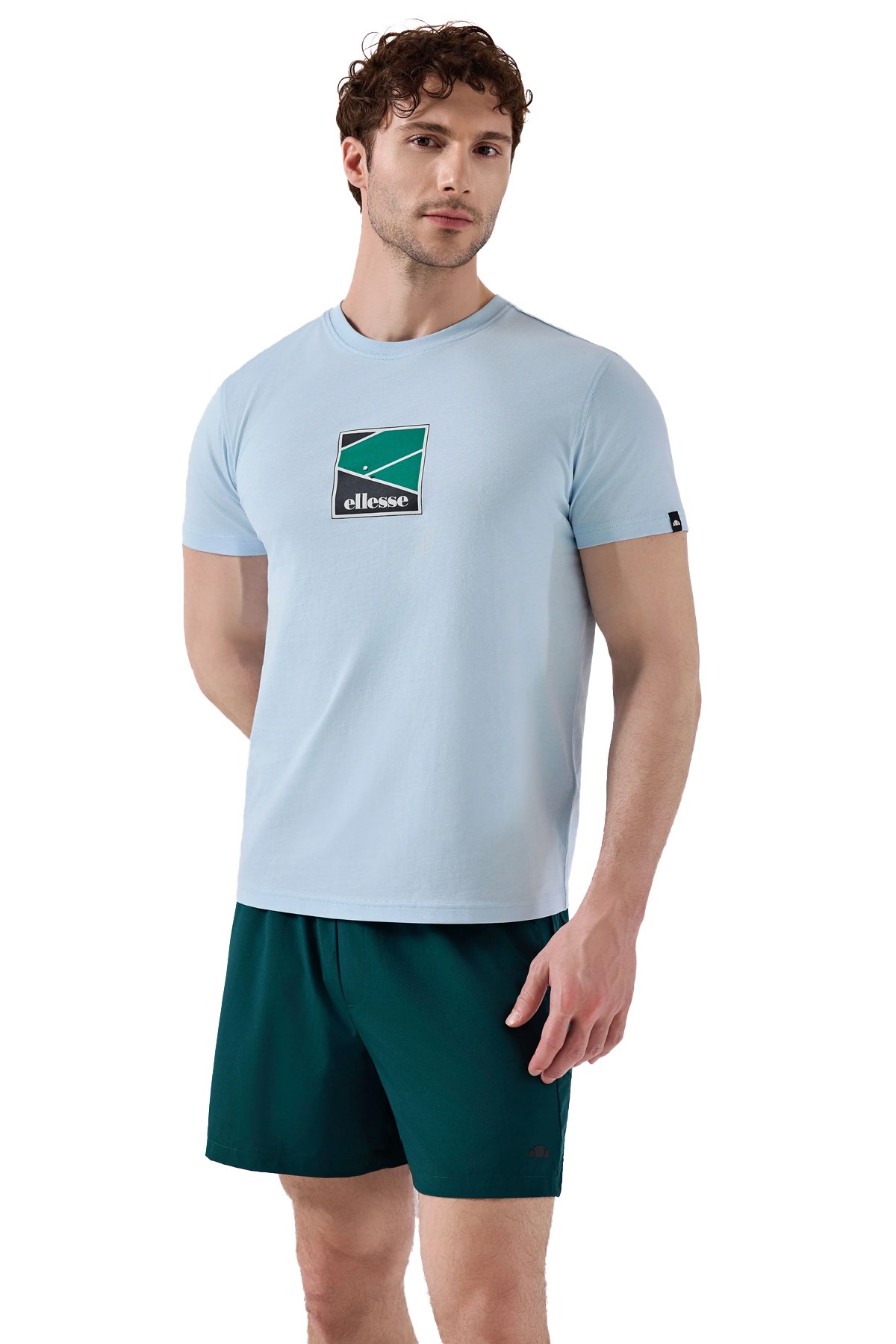 Ellesse Erkek Tişört 6SM5025-BBL Mavi