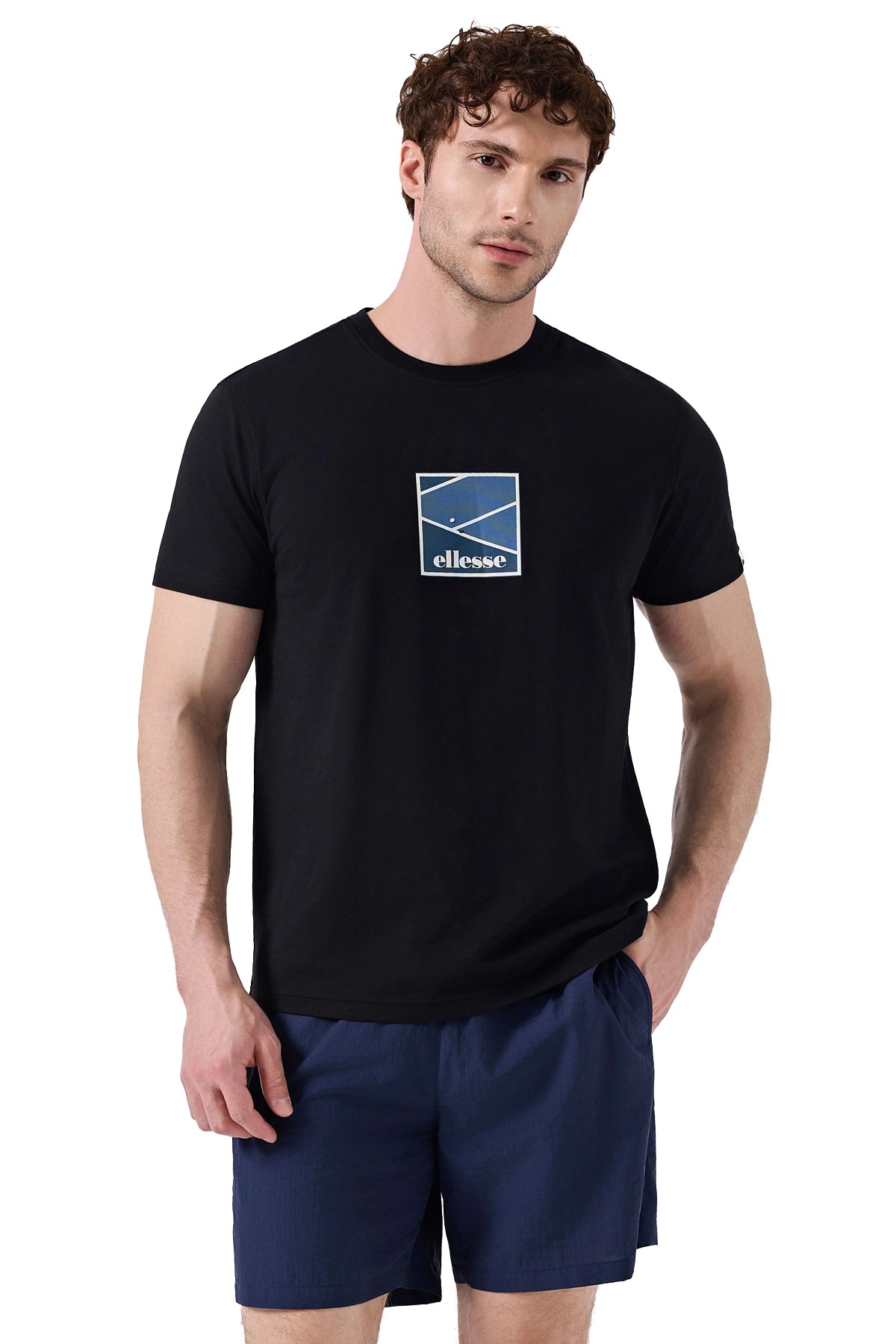 Ellesse Erkek Tişört 6SM5025-BK Siyah