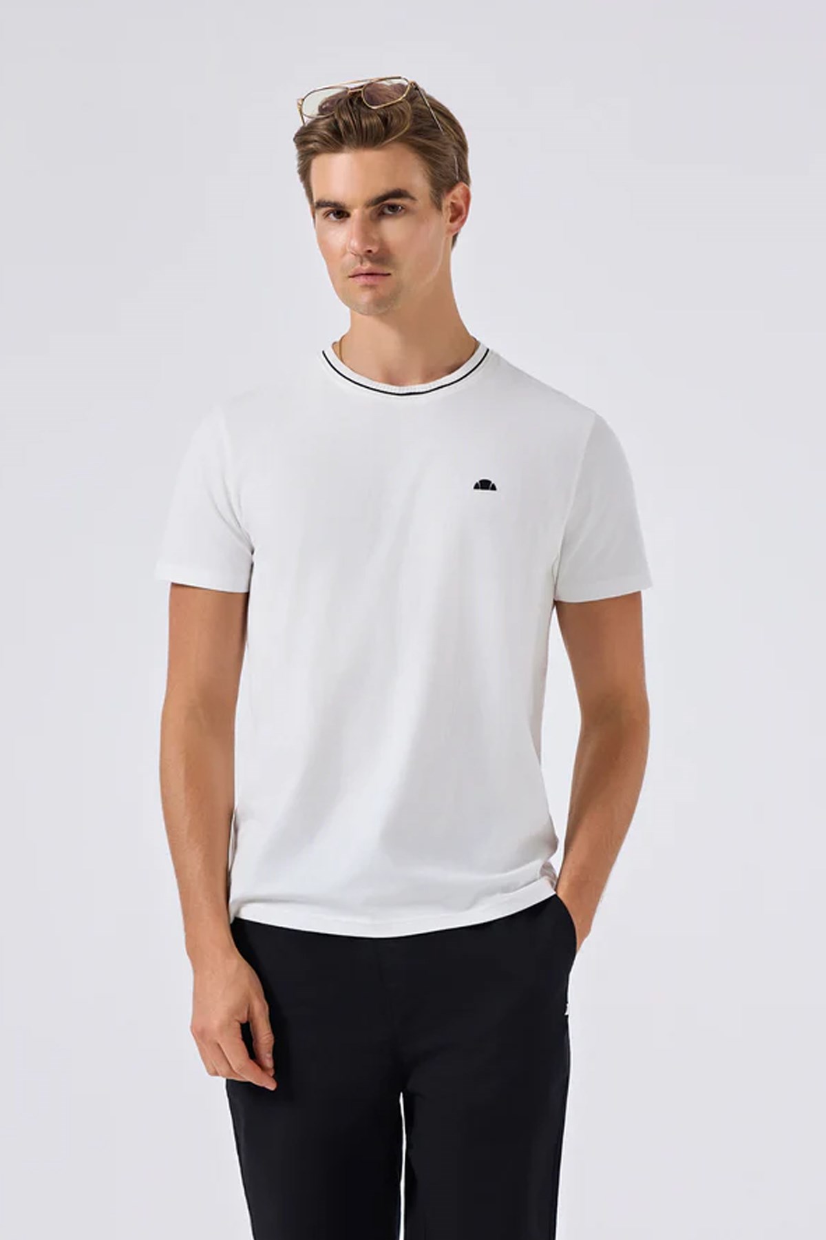 Ellesse Erkek Tişört 6SM5058-OF Beyaz