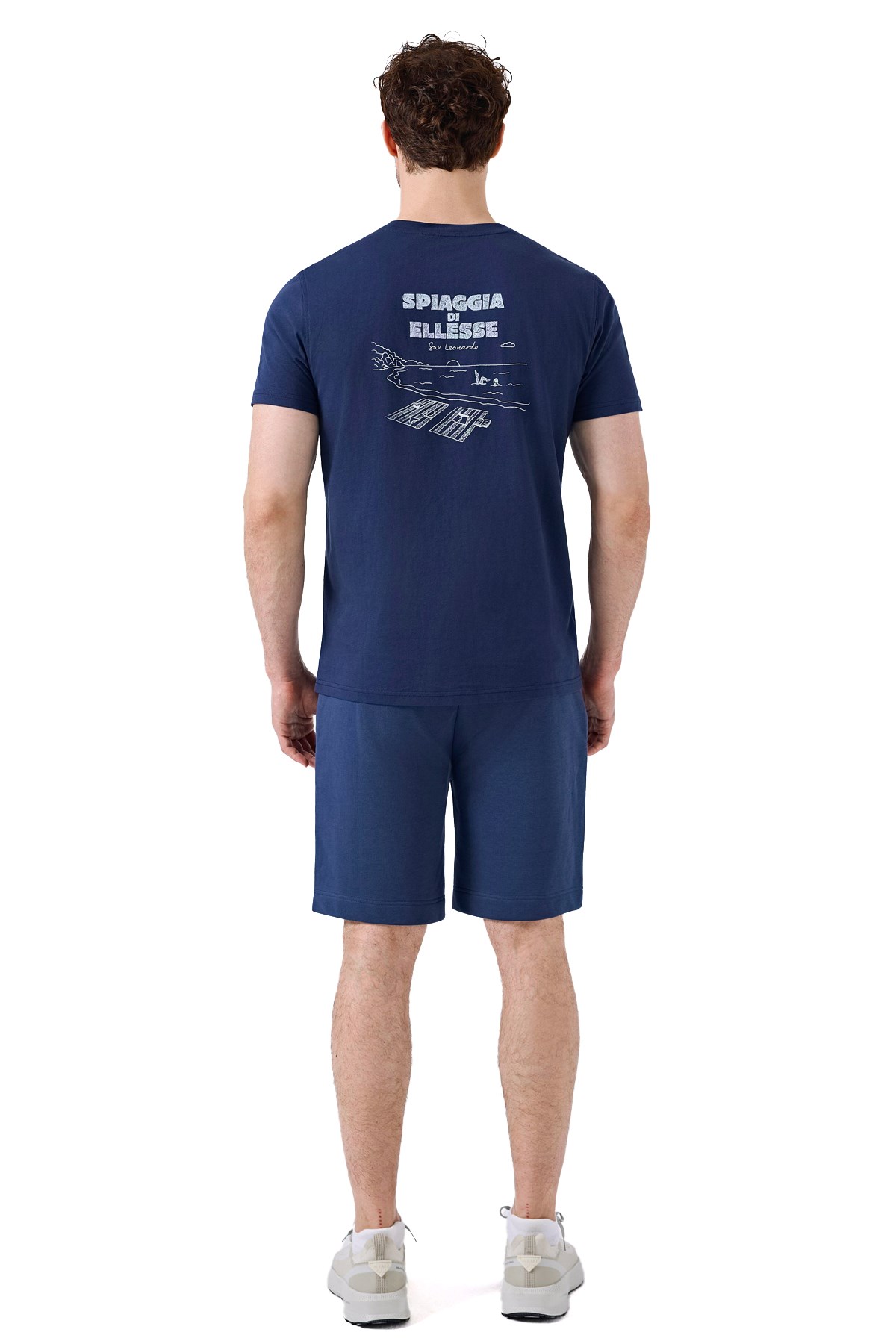 Ellesse Erkek Tişört 6SM5065-NV Lacivert