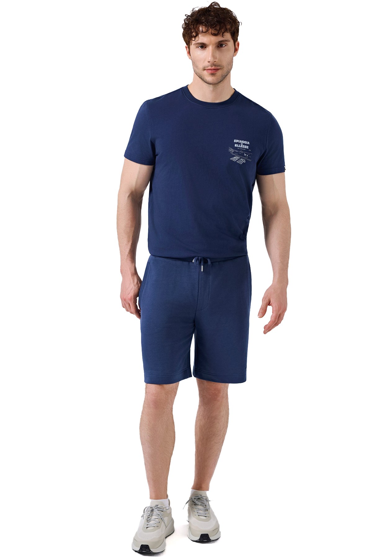 Ellesse Erkek Tişört 6SM5065-NV Lacivert