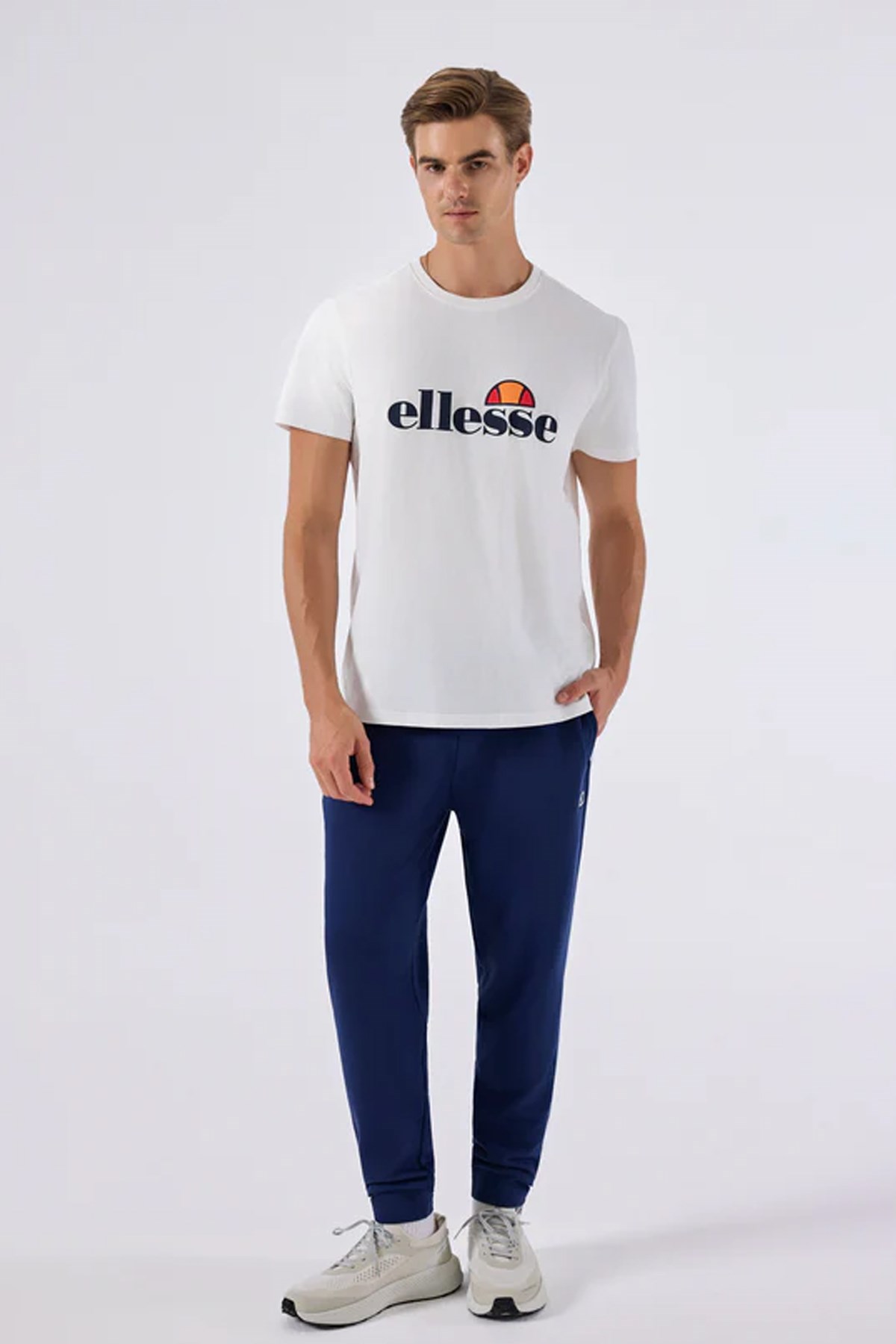 Ellesse Erkek Tişört 6SM5070-OF Beyaz