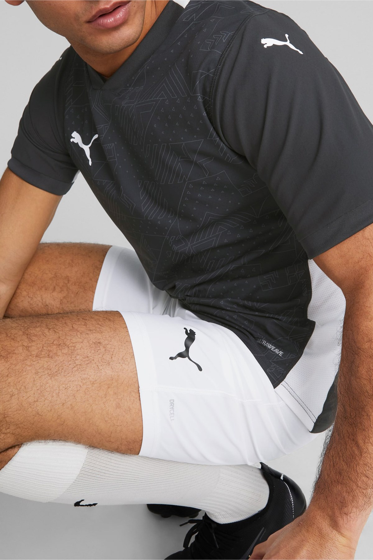 Puma Team Cup Erkek Antreman Üst 70537003 Siyah