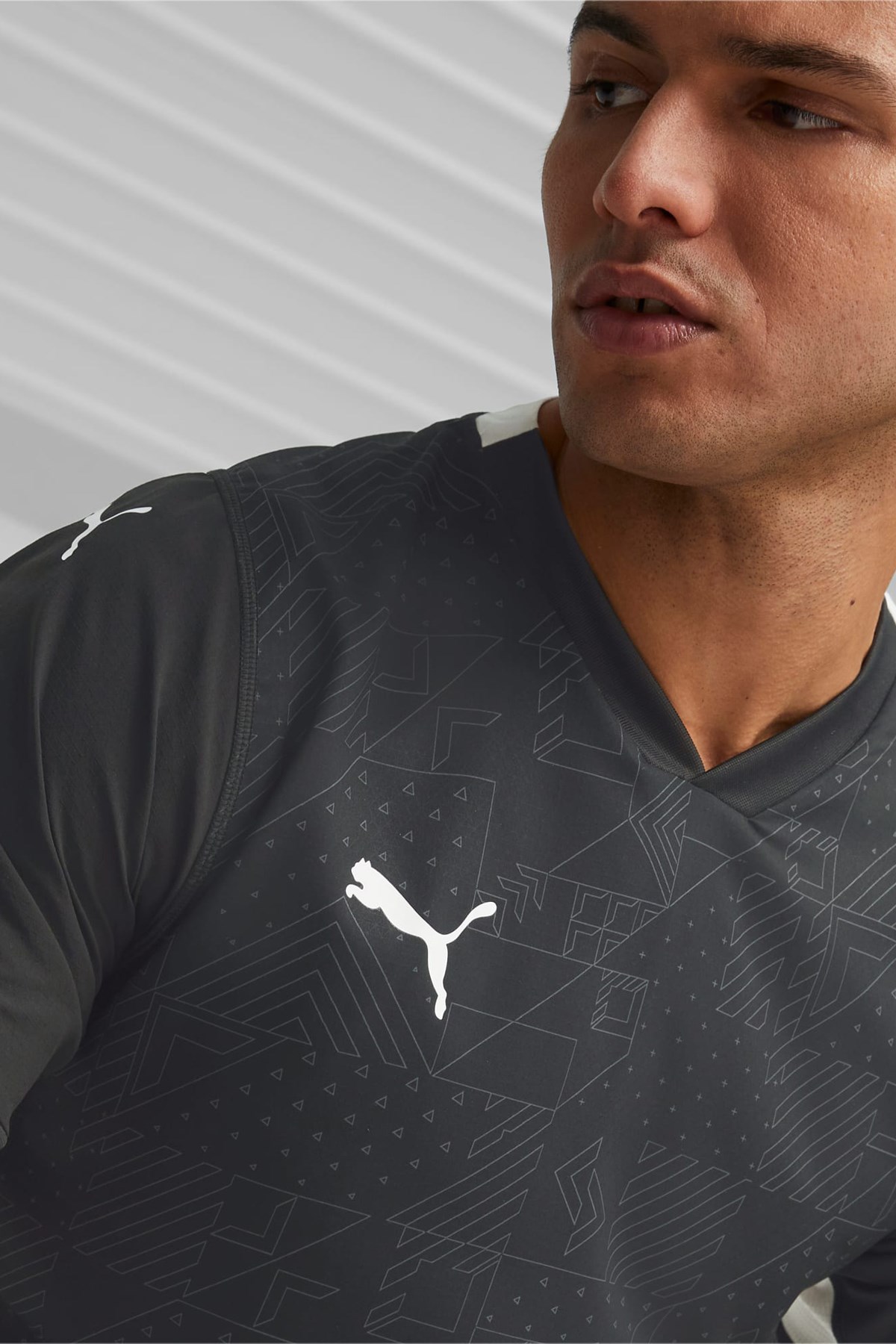 Puma Team Cup Erkek Antreman Üst 70537003 Siyah