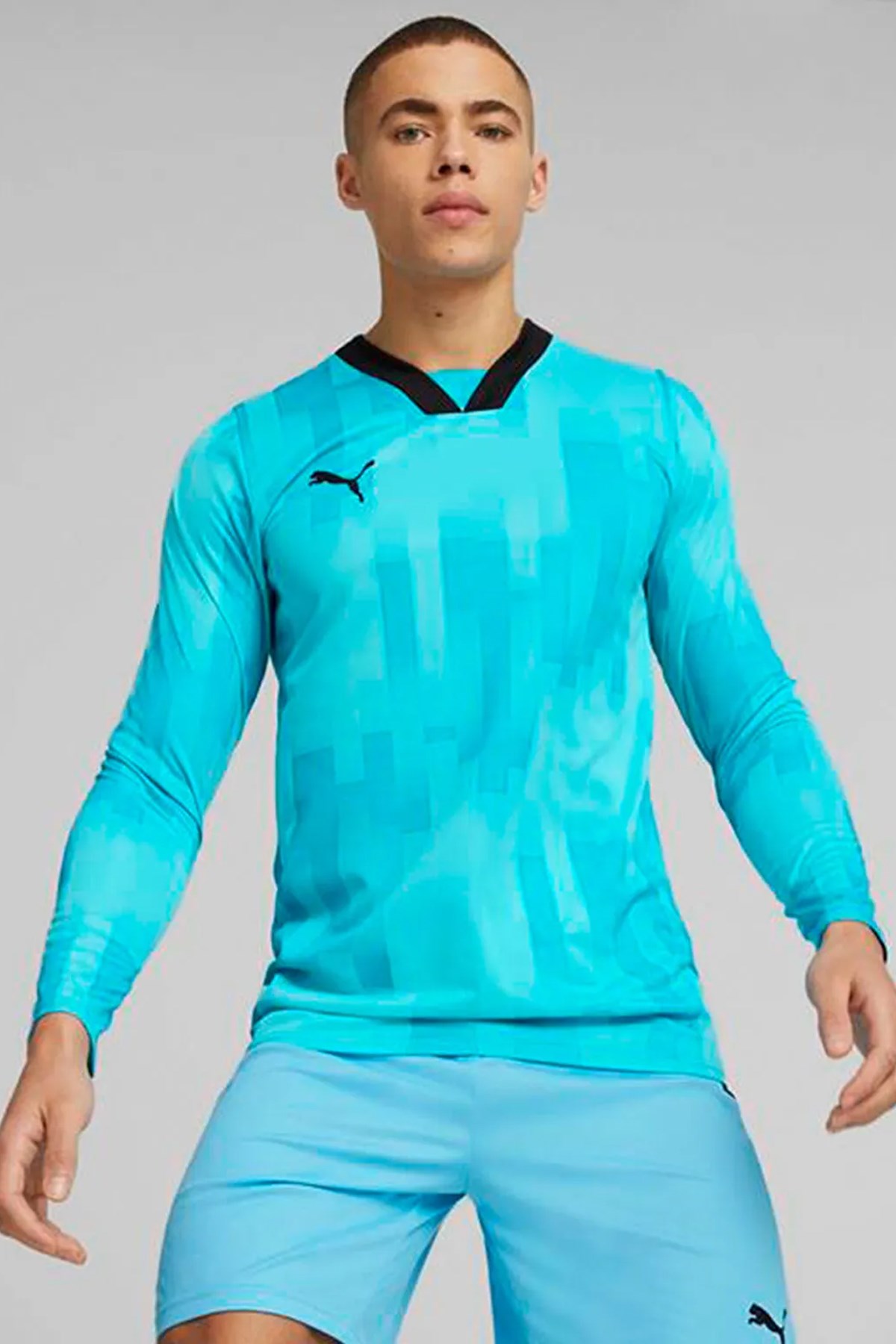 Puma Teamtarget Gk Ls Jersey Kaleci Forması 70564602 Mavi
