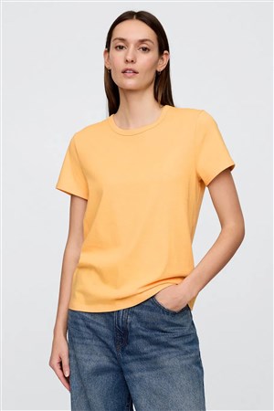 Gap V-SS Fav Crew Solid Kadın Tişört