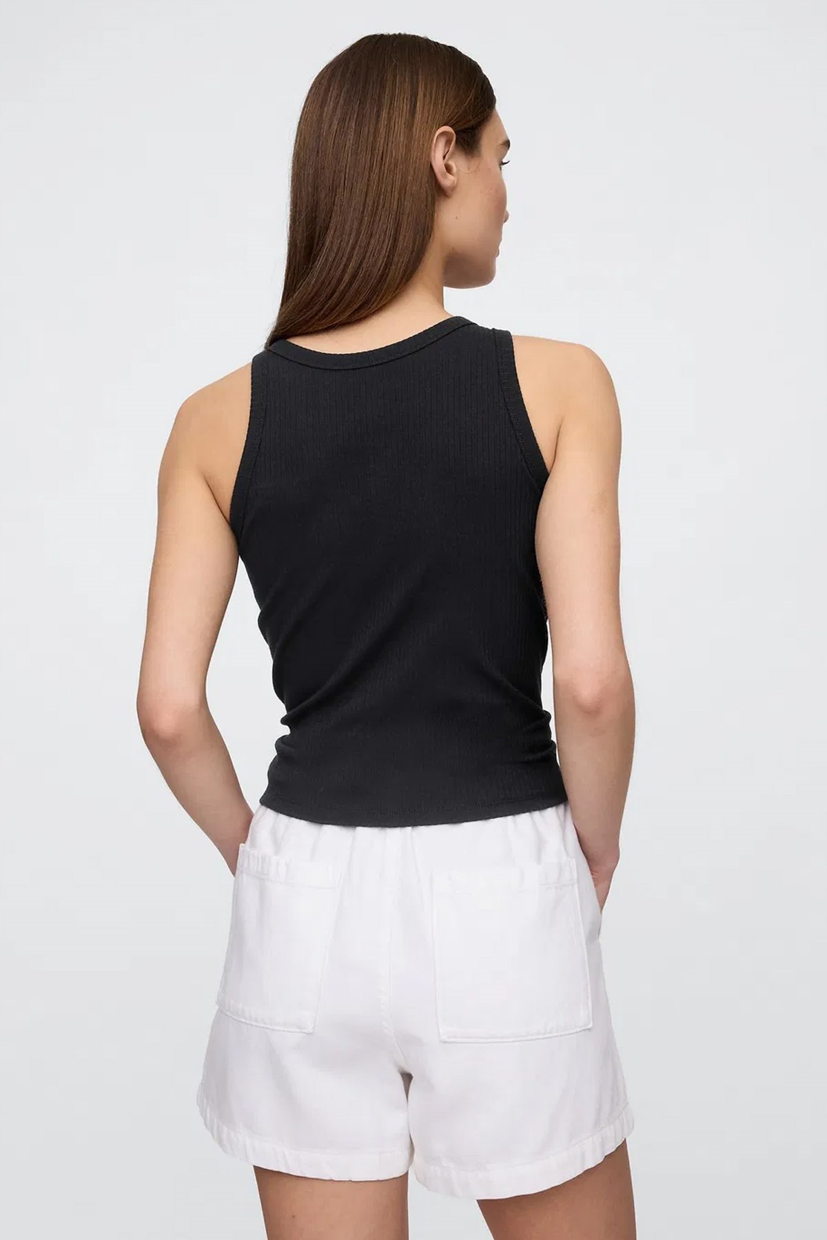 Gap V-Sl 4X2 High Kadın Atlet Siyah