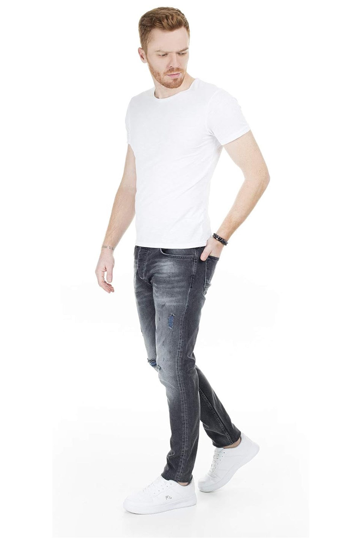 Five Pocket Erkek Pantolon 7291-H819-BARTEZ Siyah