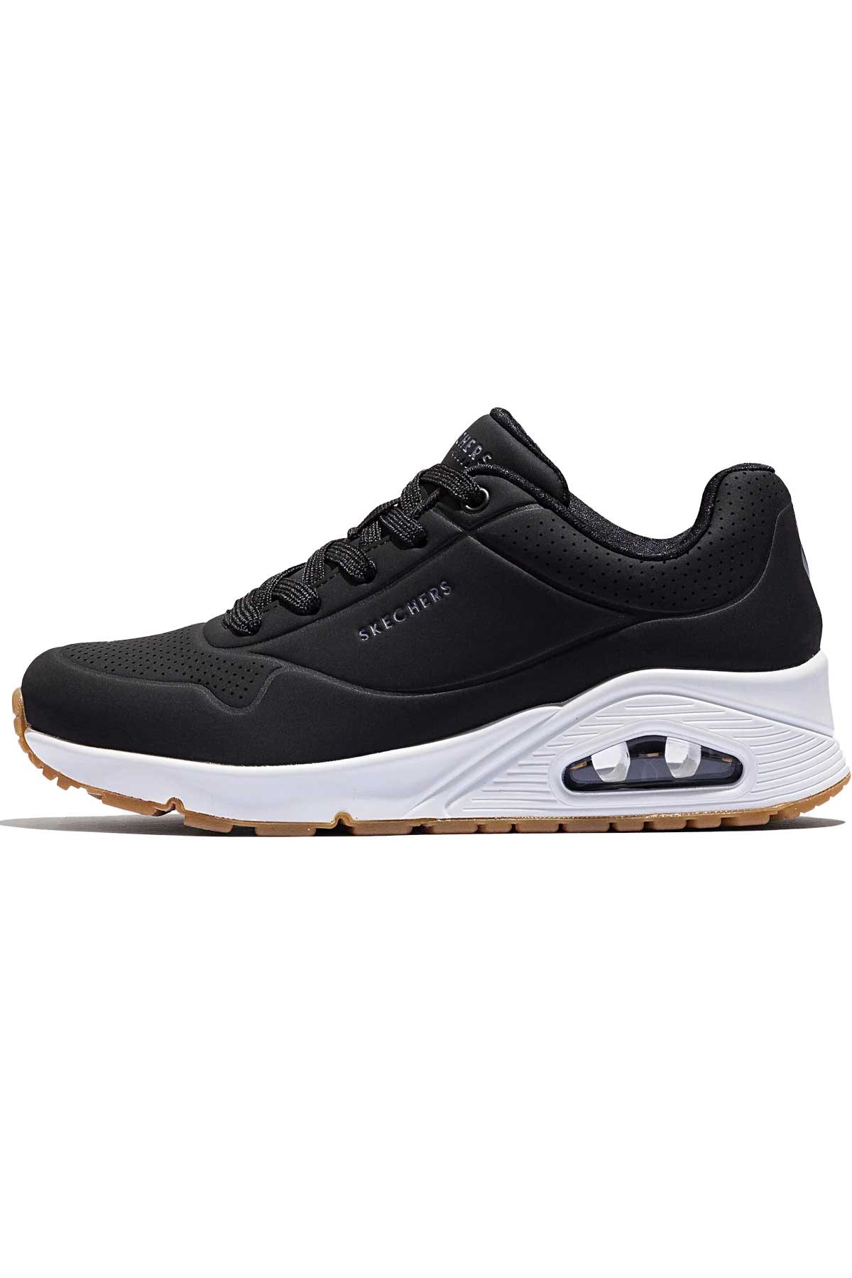 Skechers Uno -Stand On Air Kadın Spor Ayakkabı 73690 BLK Siyah
