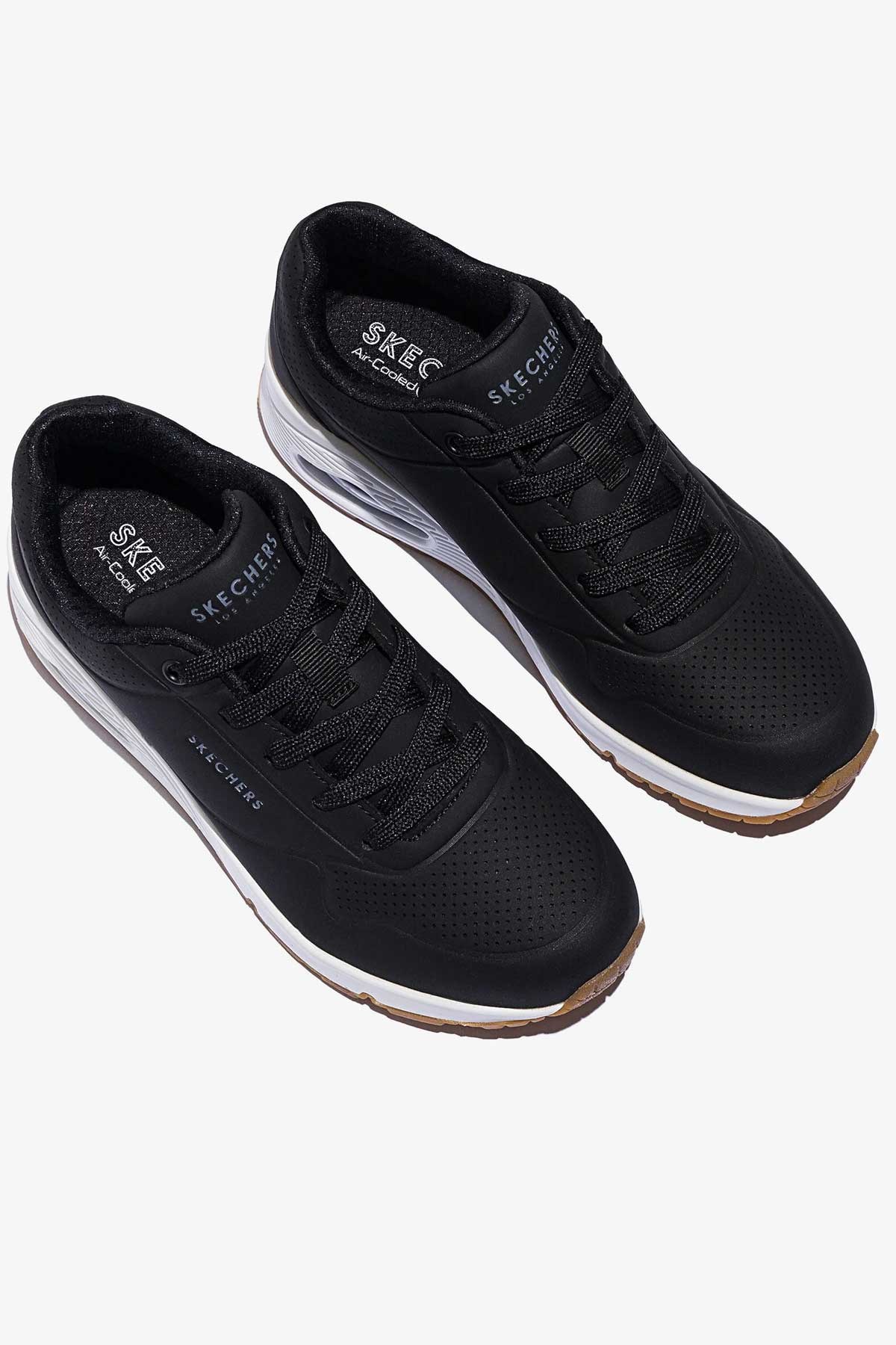 Skechers Uno -Stand On Air Kadın Spor Ayakkabı 73690 BLK Siyah