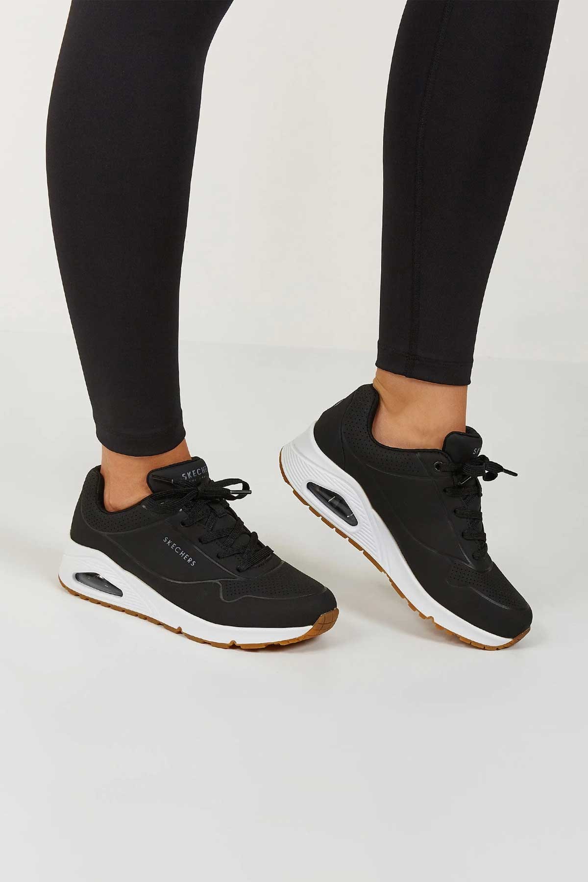 Skechers Uno -Stand On Air Kadın Spor Ayakkabı 73690 BLK Siyah
