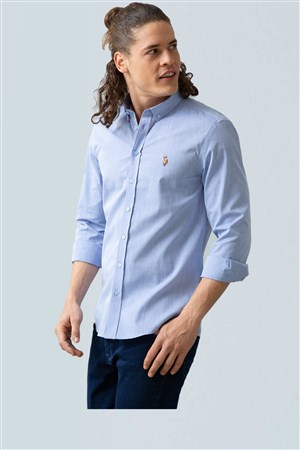 U.S. Polo Assn. Erkek Slim Fit Gömlek 751953