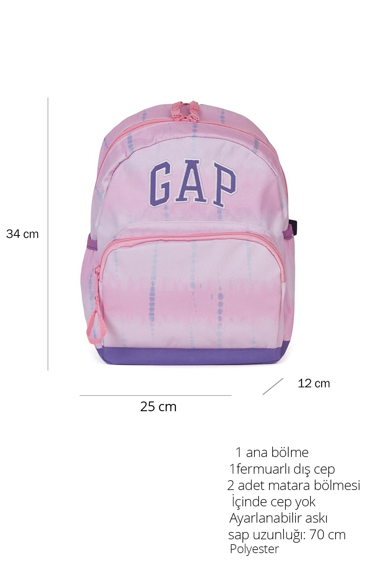 Gap Kids Çocuk Anaokulu Çantası 75675 Pembe
