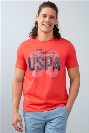 U.S. Polo Assn. Erkek Slim Fit Tişört 761599