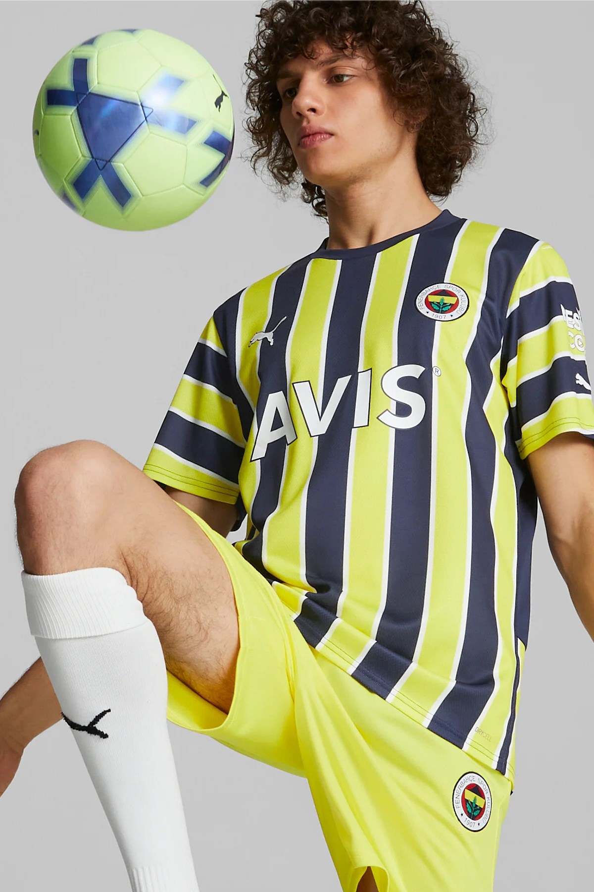 Puma Fenerbahçe SK 22/23 Erkek İç Saha Forması 76908001 Sarı